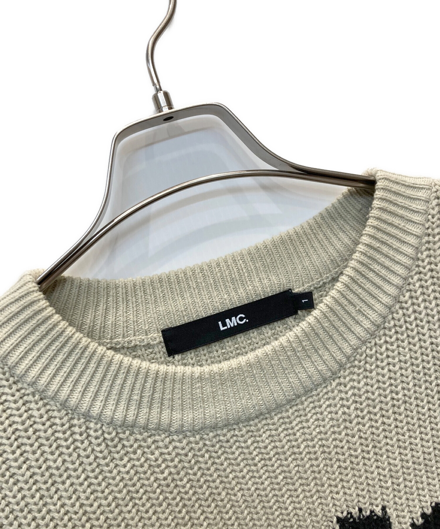 中古・古着通販】LMC (エルエムシー) BRUSHED ARCH KNIT SWEATER