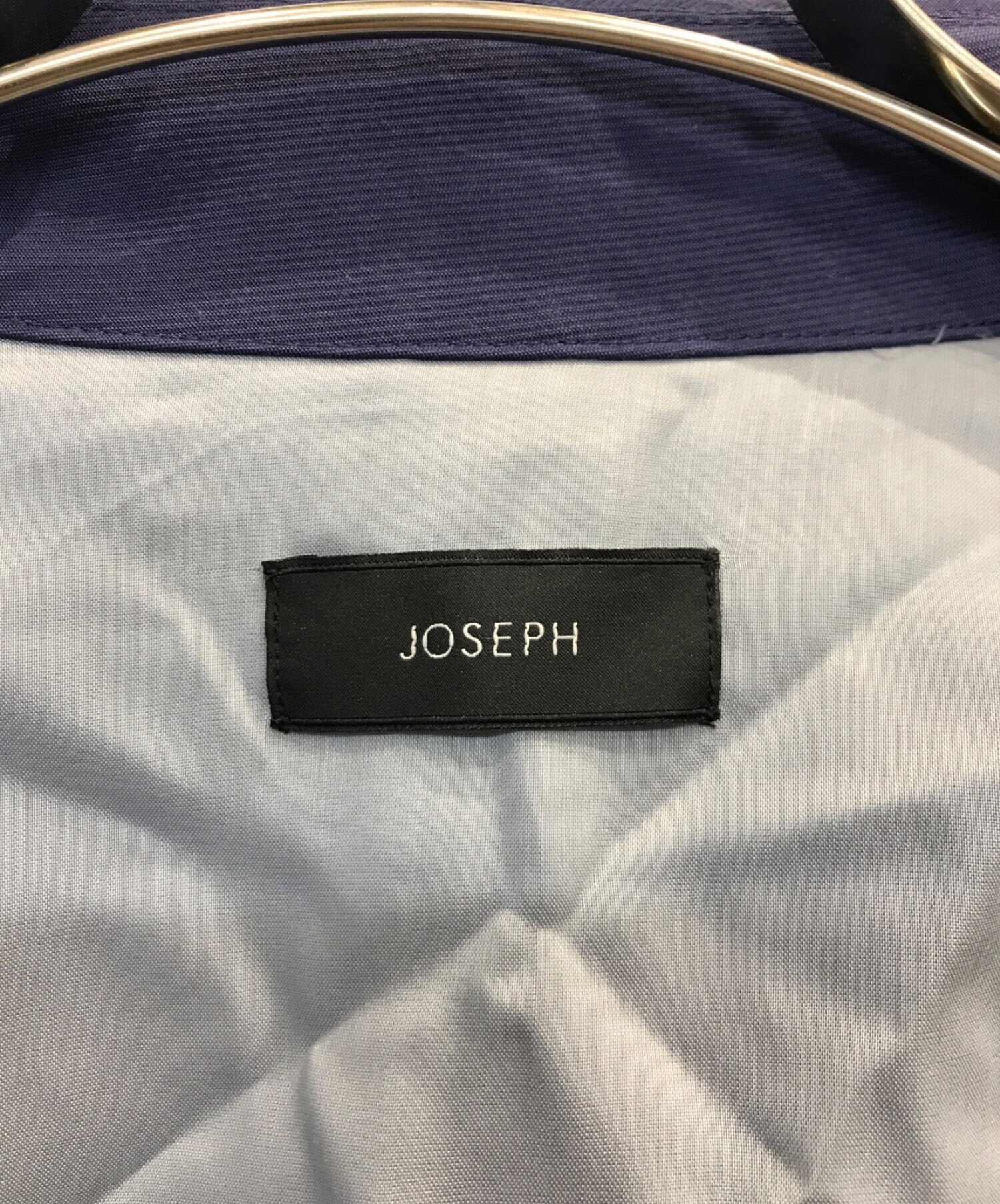 中古・古着通販】JOSEPH (ジョゼフ) ステンカラーコート ネイビー