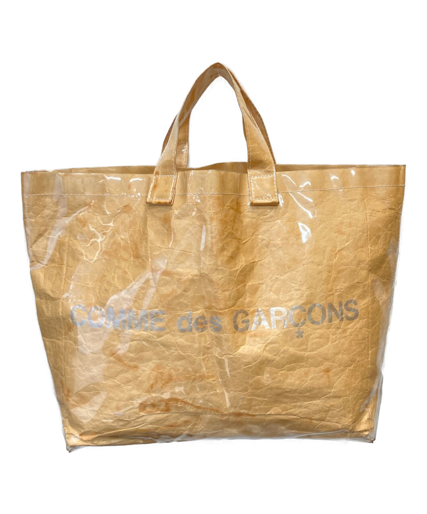 COMME des GARCONS (コムデギャルソン) PVCトートバッグ サイズ:表記なし