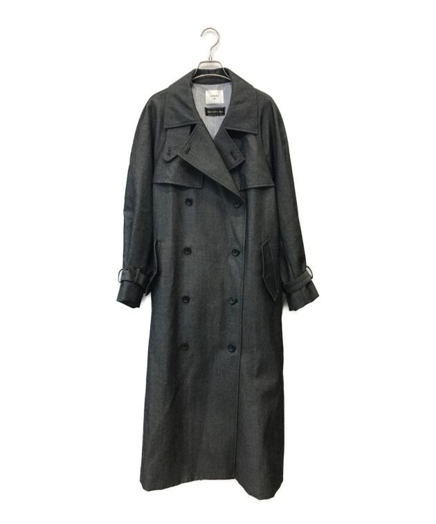 中古・古着通販】Ameri VINTAGE (アメリヴィンテージ) SUPERIOR FLARE TRENCH COAT ブラック  サイズ:M｜ブランド・古着通販 トレファク公式【TREFAC FASHION】スマホサイト