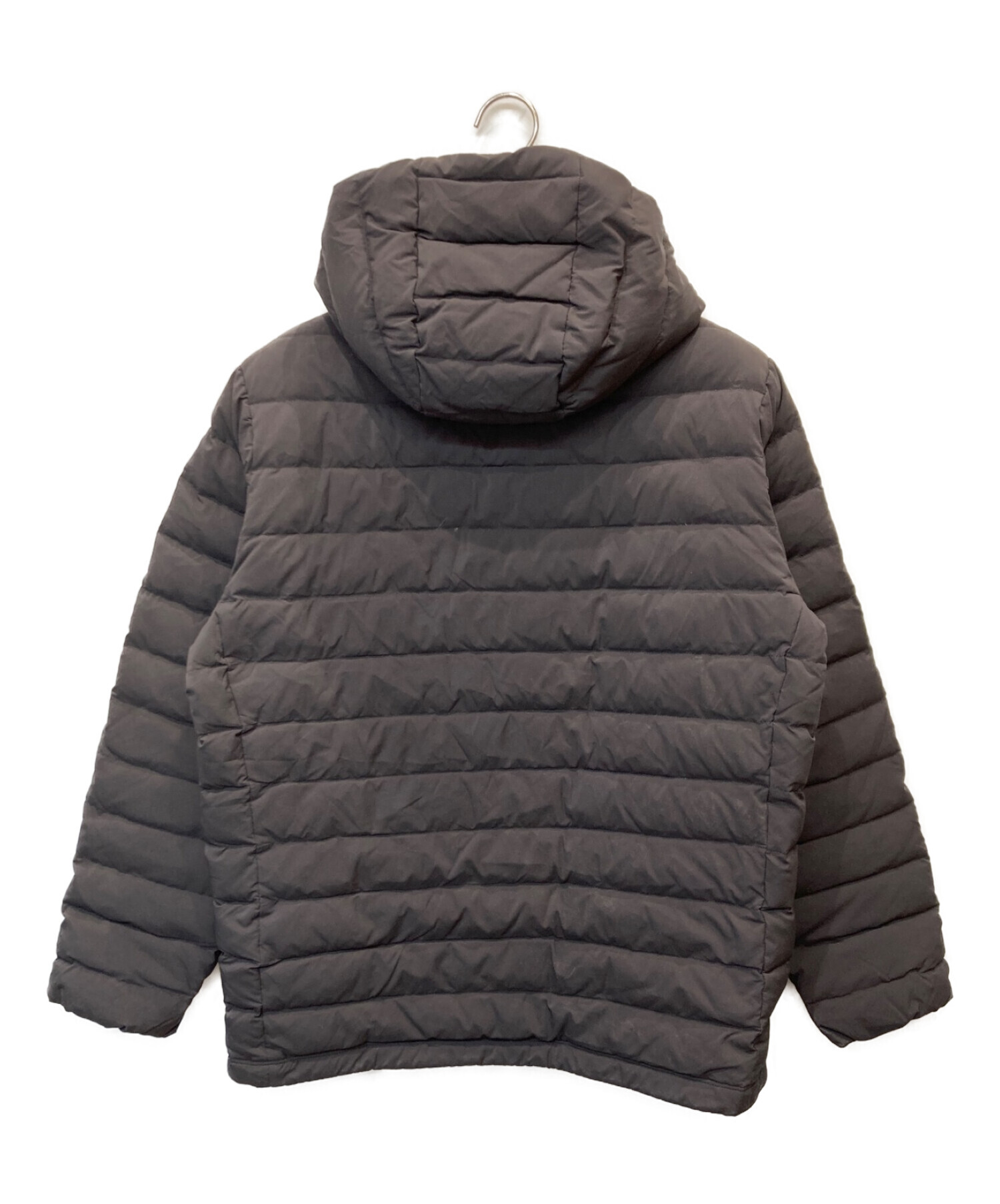 DANTON (ダントン) MIDDLE DOWN HOODED JACKET / ミドルダウンフードジャケット ブラック サイズ:M