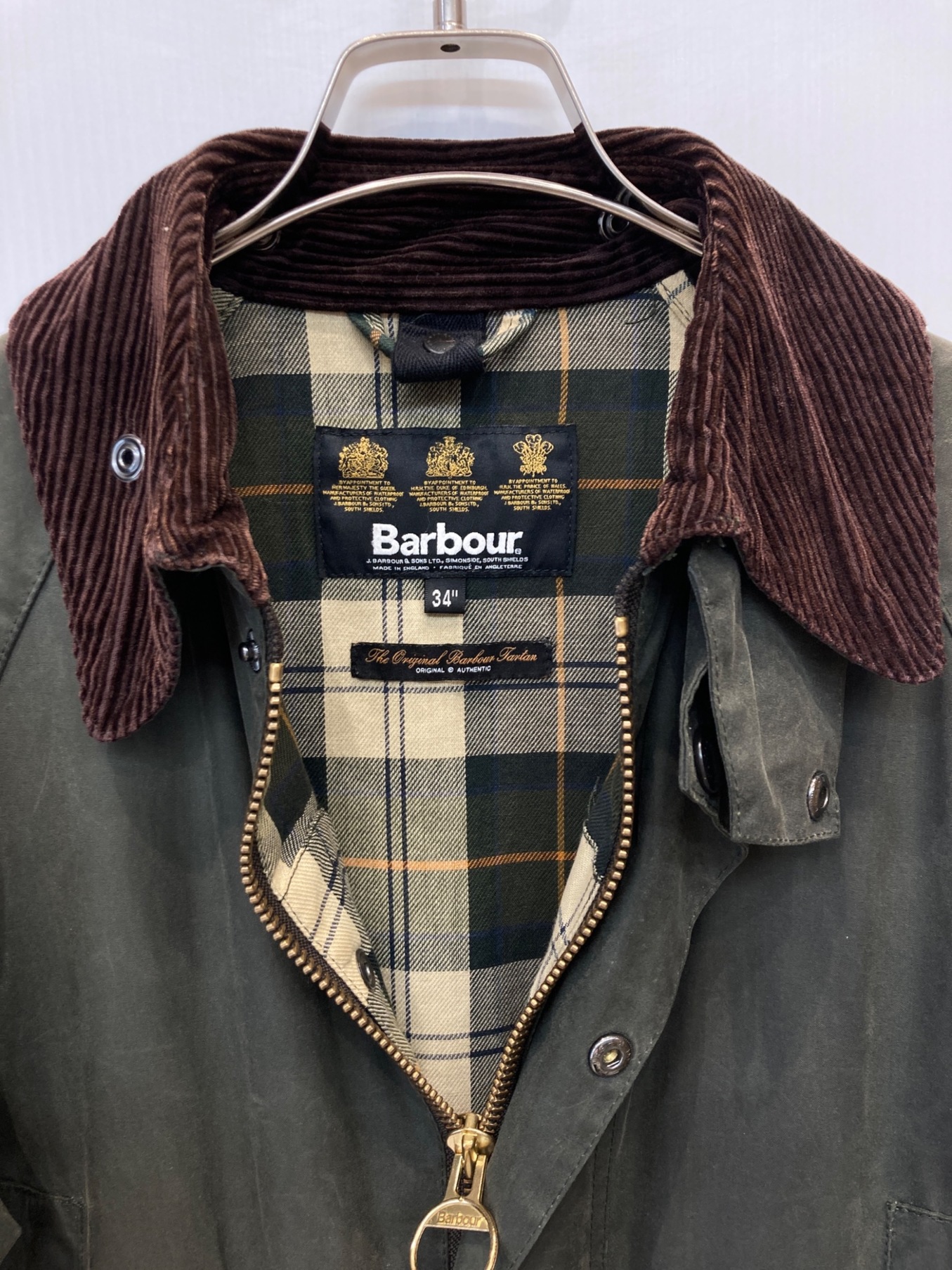 Barbour (バブアー) SL BEAUFORT JACKET オリーブ サイズ:34