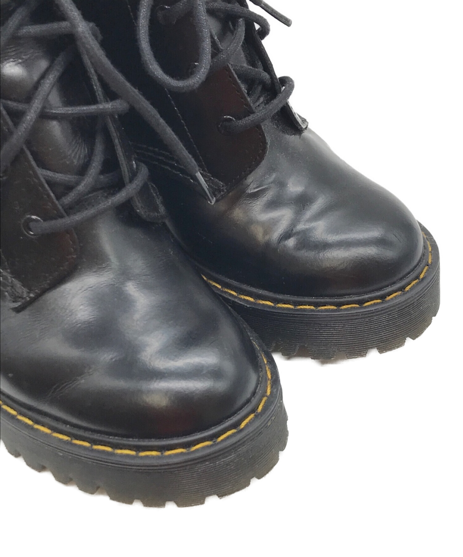 Dr.Martens (ドクターマーチン) ヒールブーツ ブラック サイズ:UK4/EU37