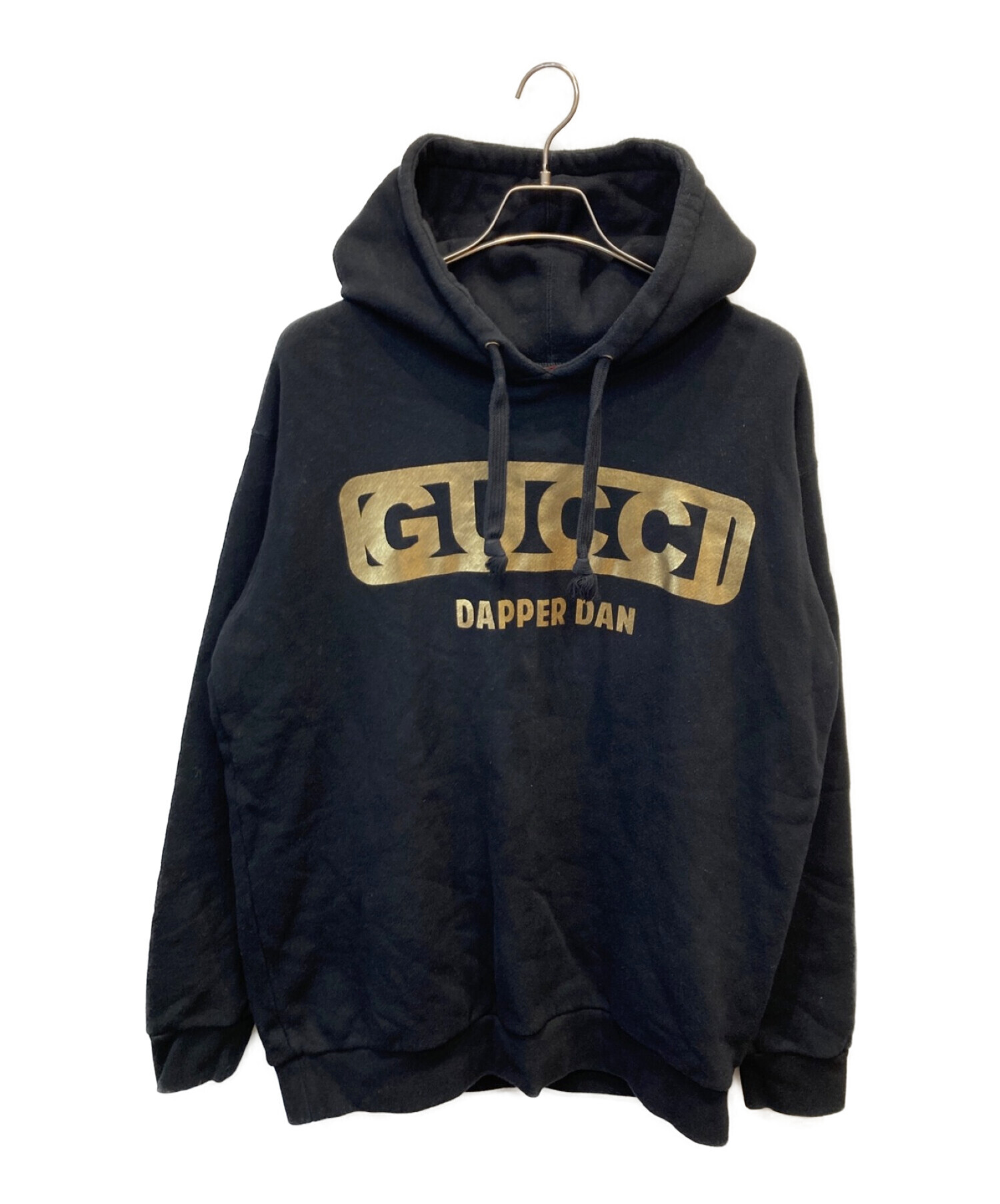 中古・古着通販】GUCCI (グッチ) DAPPER DAN SWEATSHIRT ブラック