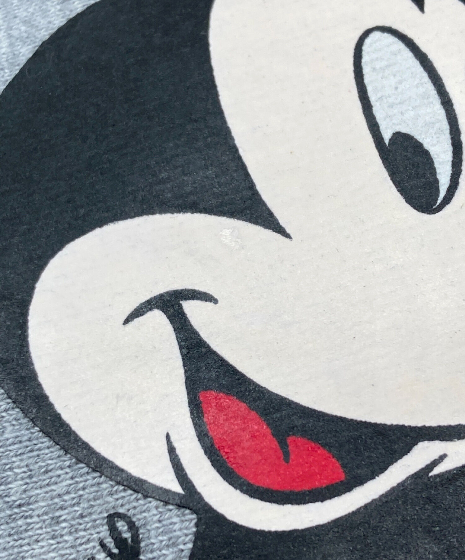 GUCCI (グッチ) DISNEY (ディズニー) ミッキーマウスプリントパーカー グレー サイズ:XL