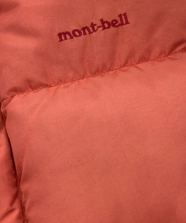 中古・古着通販】mont-bell (モンベル) ダウンベスト レッド サイズ:S 