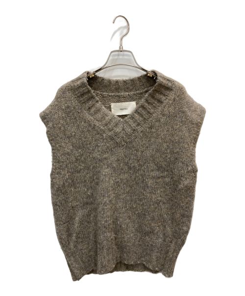 中古・古着通販】TODAYFUL (トゥデイフル) Mottle Yarn Knit Vest ベージュ サイズ:F｜ブランド・古着通販  トレファク公式【TREFAC FASHION】スマホサイト