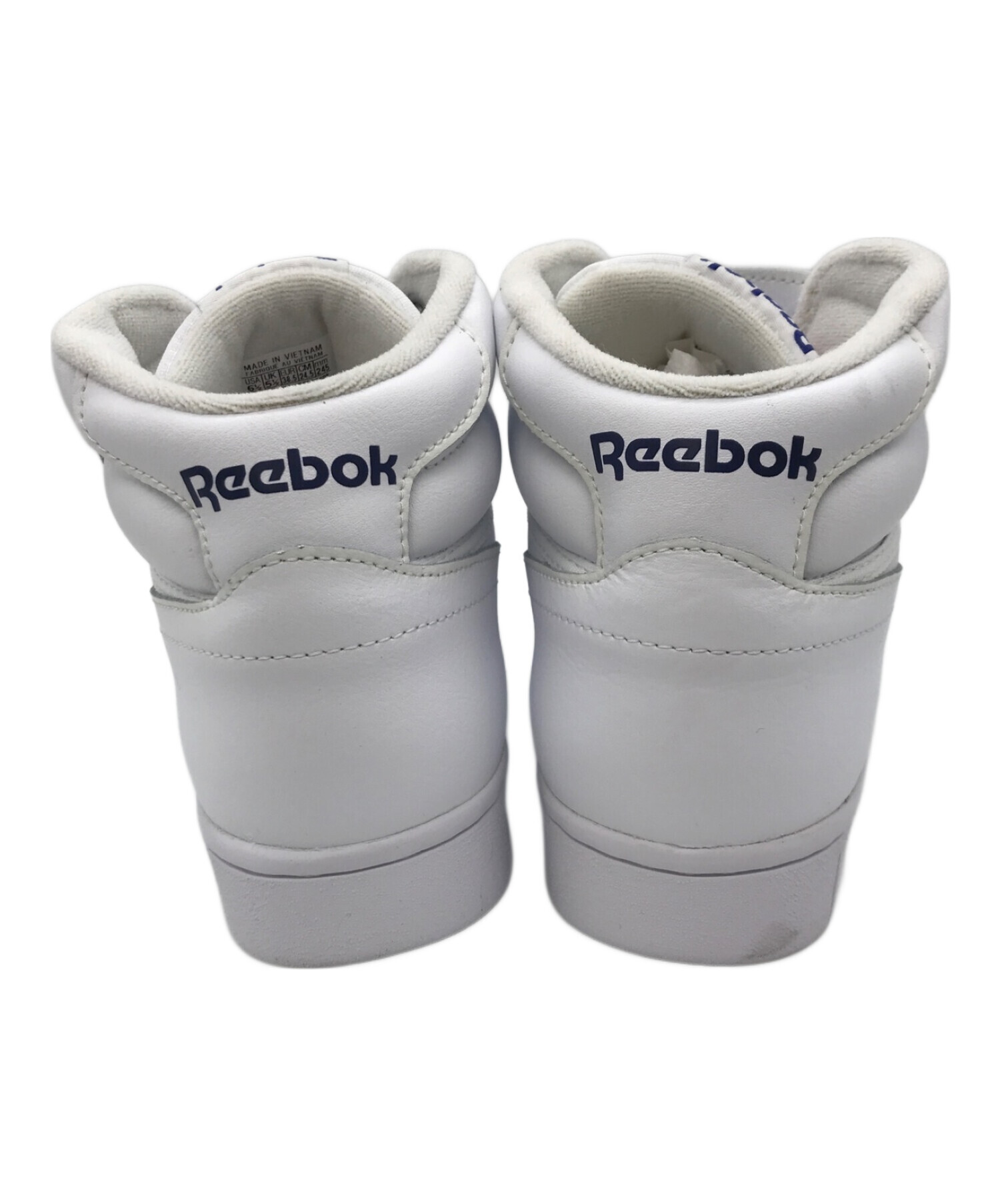 中古・古着通販】REEBOK (リーボック) ハイカットスニーカー ホワイト サイズ:US6 1/2/UK5 1/2/EUR38.5/24.5cm｜ブランド・古着通販  トレファク公式【TREFAC FASHION】スマホサイト