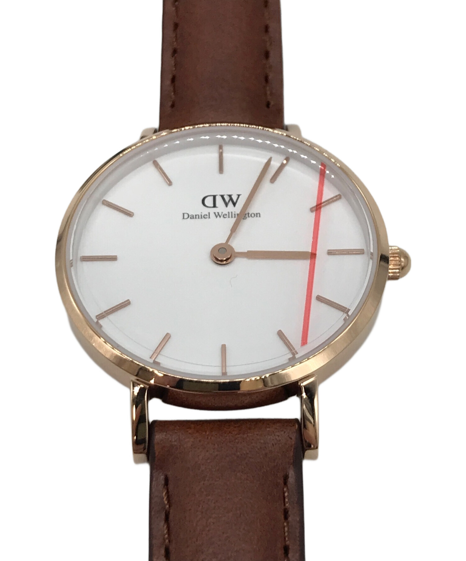 Daniel Wellington (ダニエルウェリントン) Petite St Mawes 28mm ホワイト サイズ:表記なし 未使用品