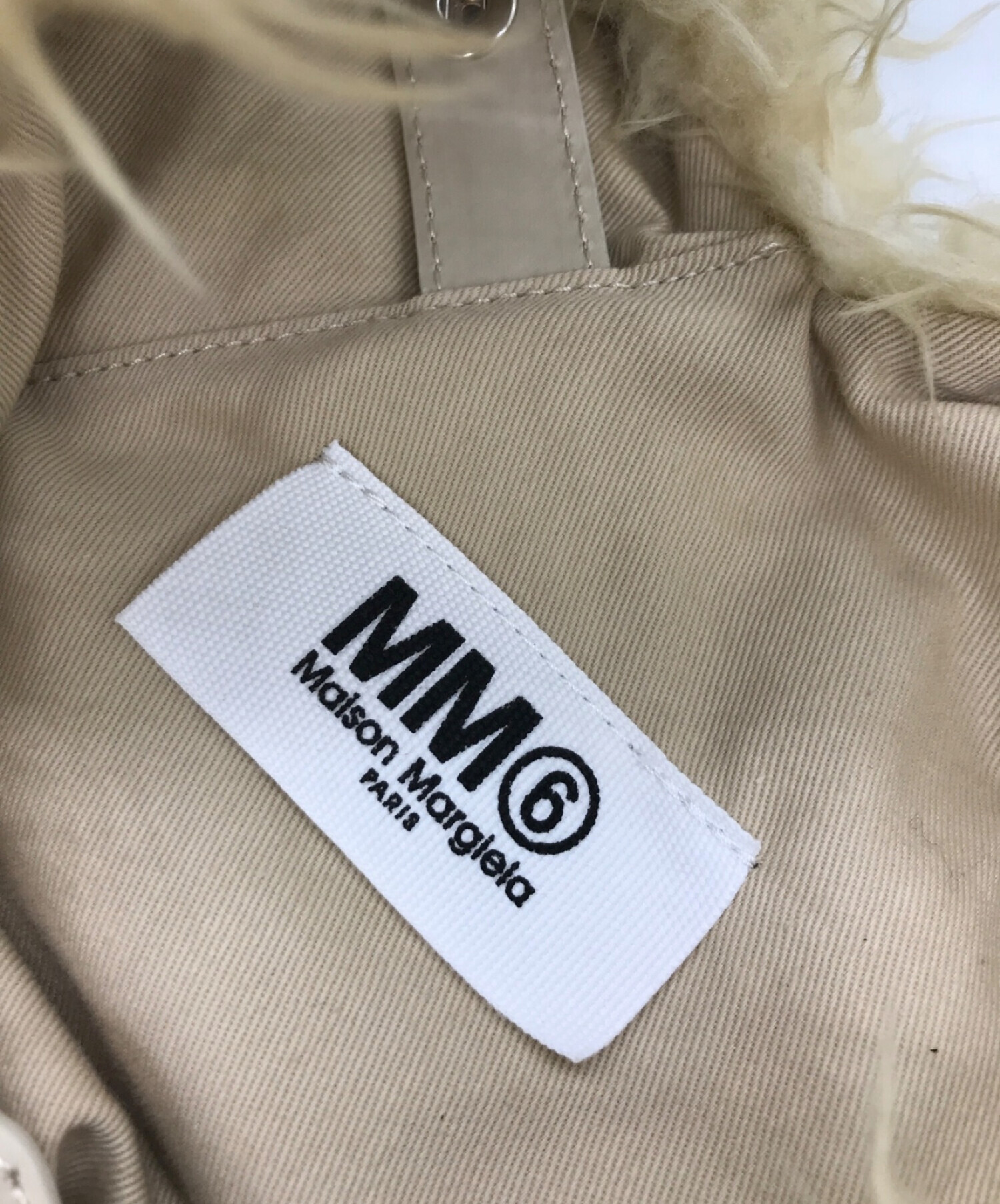 MM6 Maison Margiela (エムエムシックス メゾンマルジェラ) フェイクファージャパニーズトート サイズ:UNI