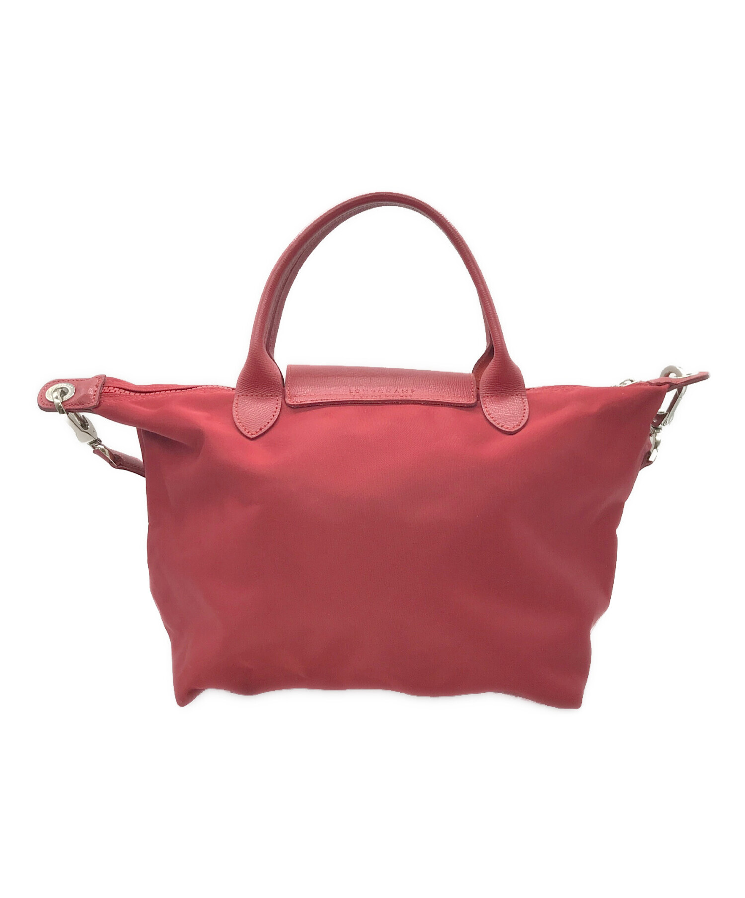 LONGCHAMP (ロンシャン) ハンドバッグ レッド サイズ:表記なし