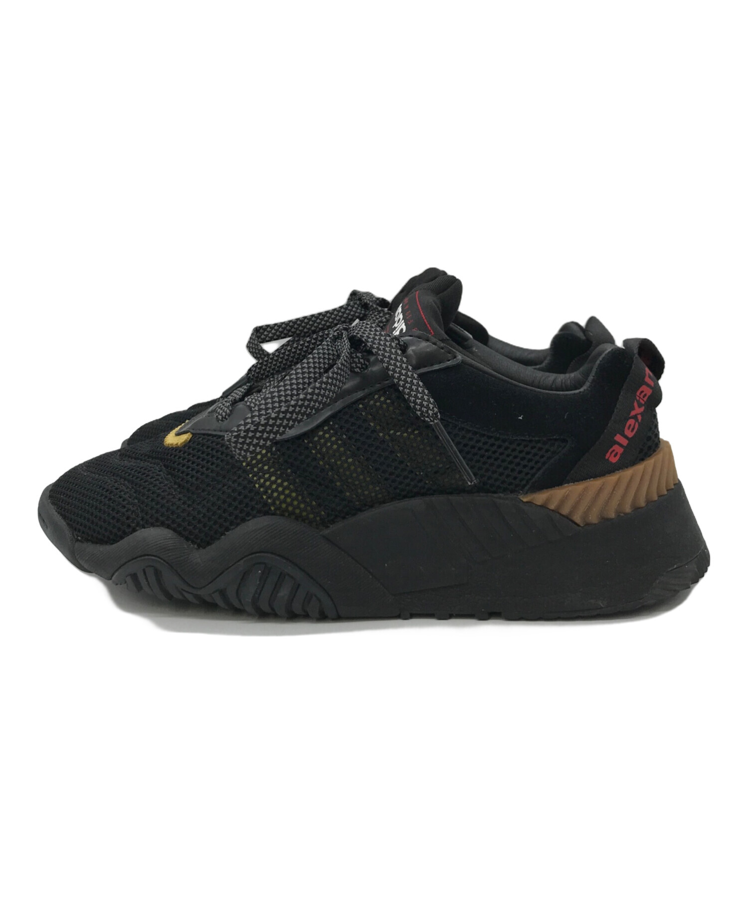 中古・古着通販】adidas (アディダス) ALEXANDER WANG (アレキサンダーワン) スニーカー ブラック サイズ:US6  1/2/UK6/EUR39 1/3/24cm｜ブランド・古着通販 トレファク公式【TREFAC FASHION】スマホサイト