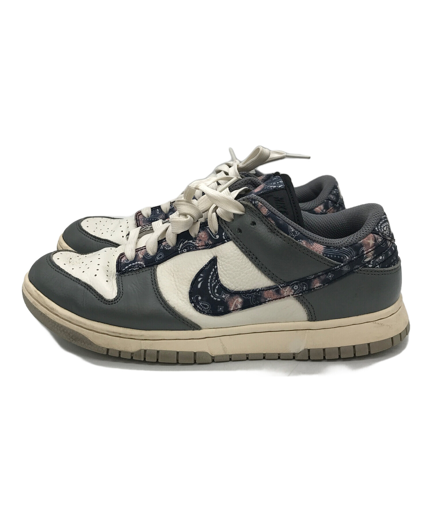 中古・古着通販】NIKE (ナイキ) DUNK LOW UNLOCKED BY YOU ホワイト×グレー サイズ:26.5｜ブランド・古着通販  トレファク公式【TREFAC FASHION】スマホサイト