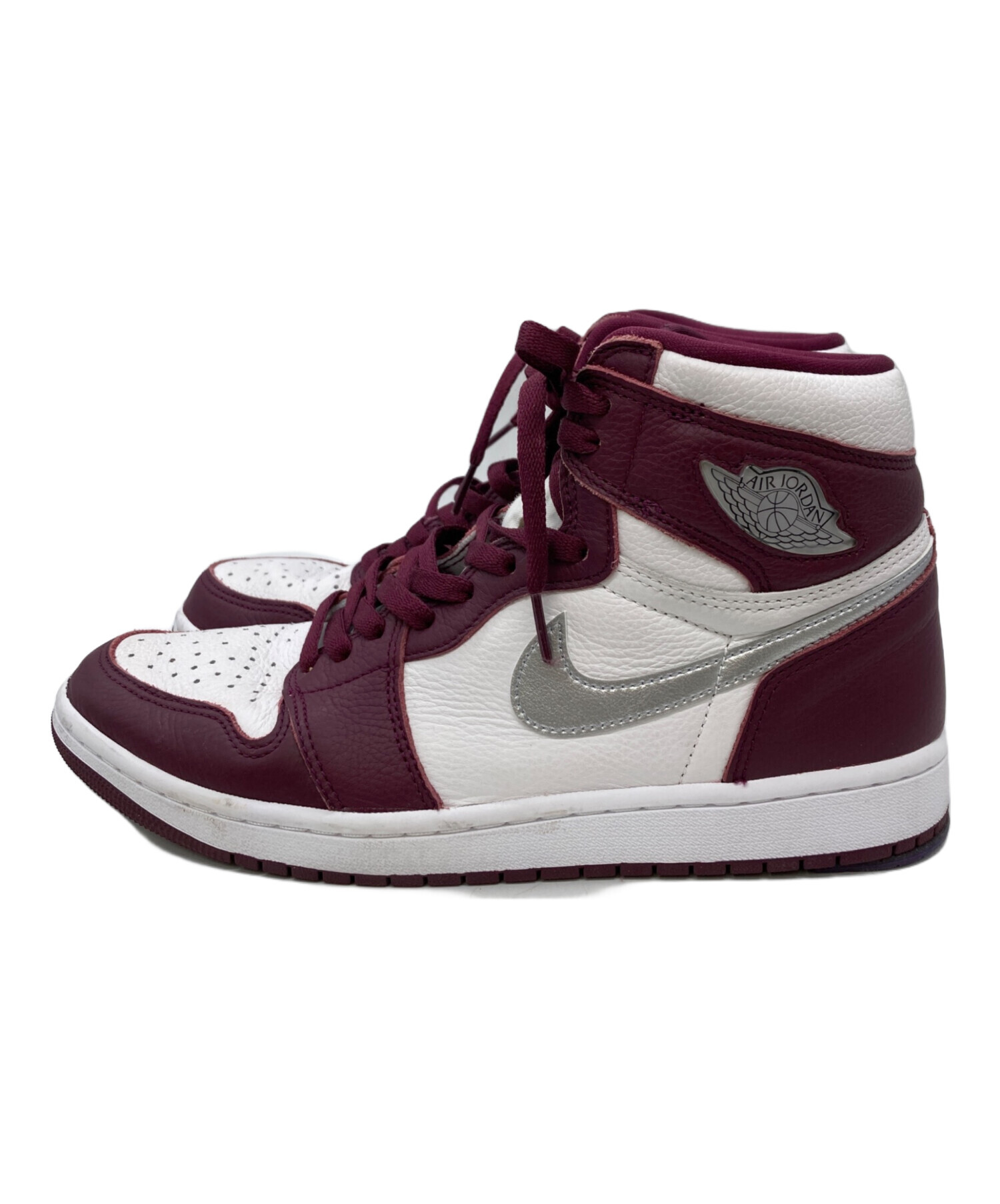 中古・古着通販】NIKE (ナイキ) AIR JORDAN 1 RETRO HIGH OG ホワイト×パープル サイズ:28cm｜ブランド・古着通販  トレファク公式【TREFAC FASHION】スマホサイト