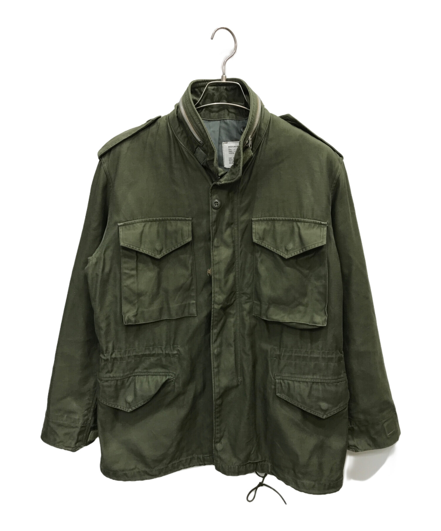 THE REAL McCOY'S (ザ・リアルマッコイズ) m65 field jacket オリーブ サイズ:M-R