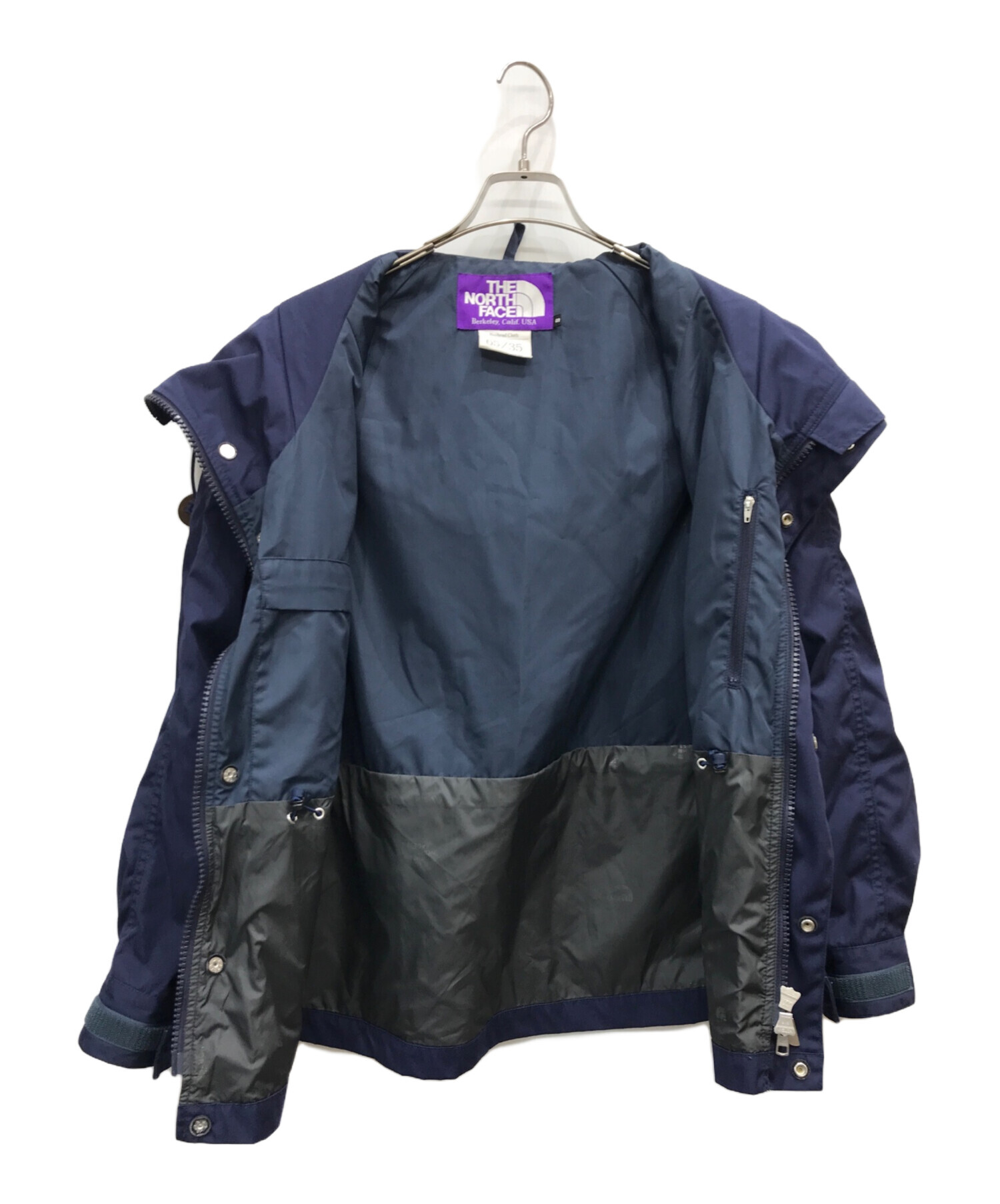 中古・古着通販】THE NORTHFACE PURPLELABEL (ザ・ノースフェイス パープルレーベル) 60/40ジャケット ネイビー  サイズ:S｜ブランド・古着通販 トレファク公式【TREFAC FASHION】スマホサイト