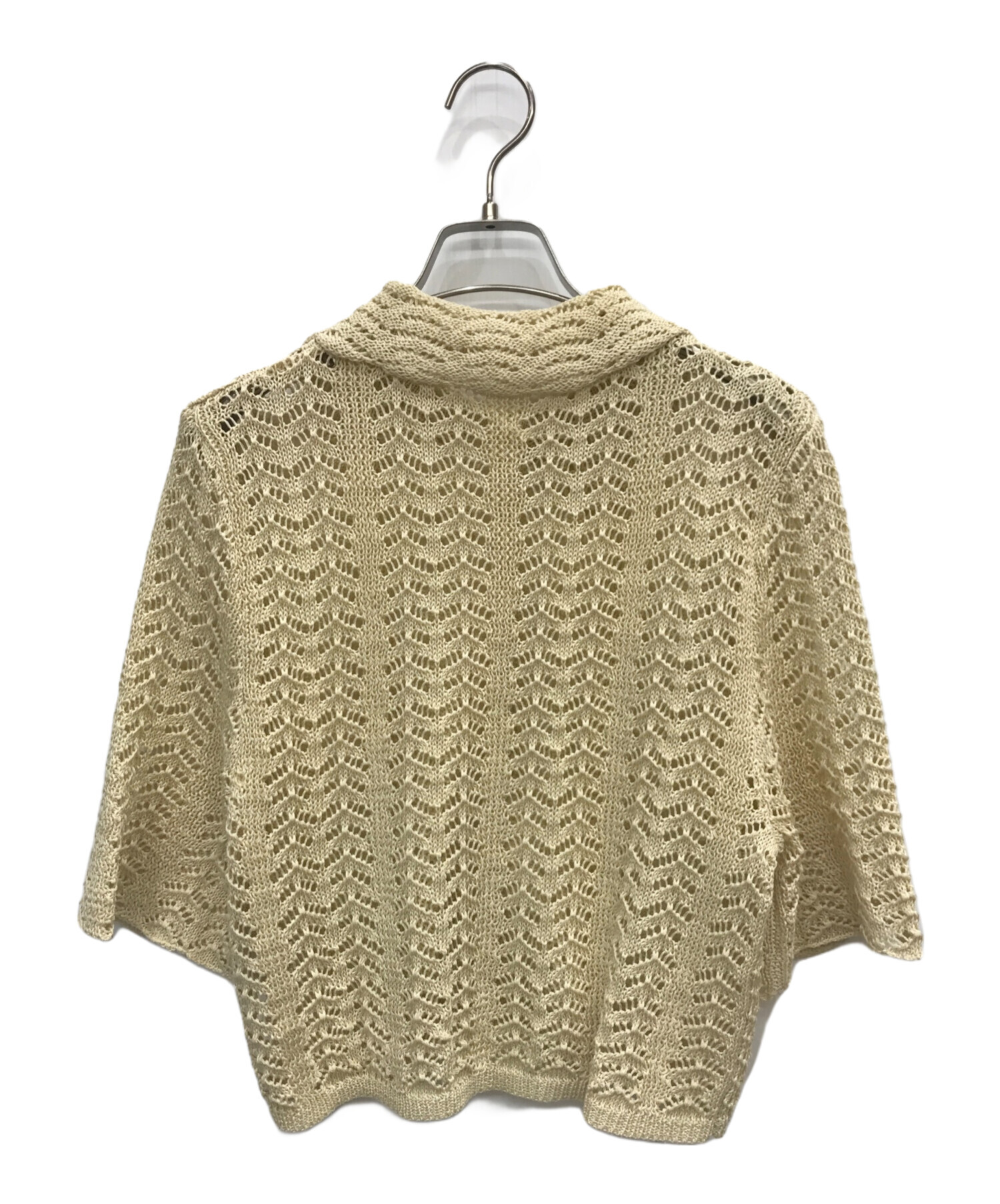 中古・古着通販】TODAYFUL (トゥデイフル) Lace Knit Shirts アイボリー サイズ:F｜ブランド・古着通販  トレファク公式【TREFAC FASHION】スマホサイト