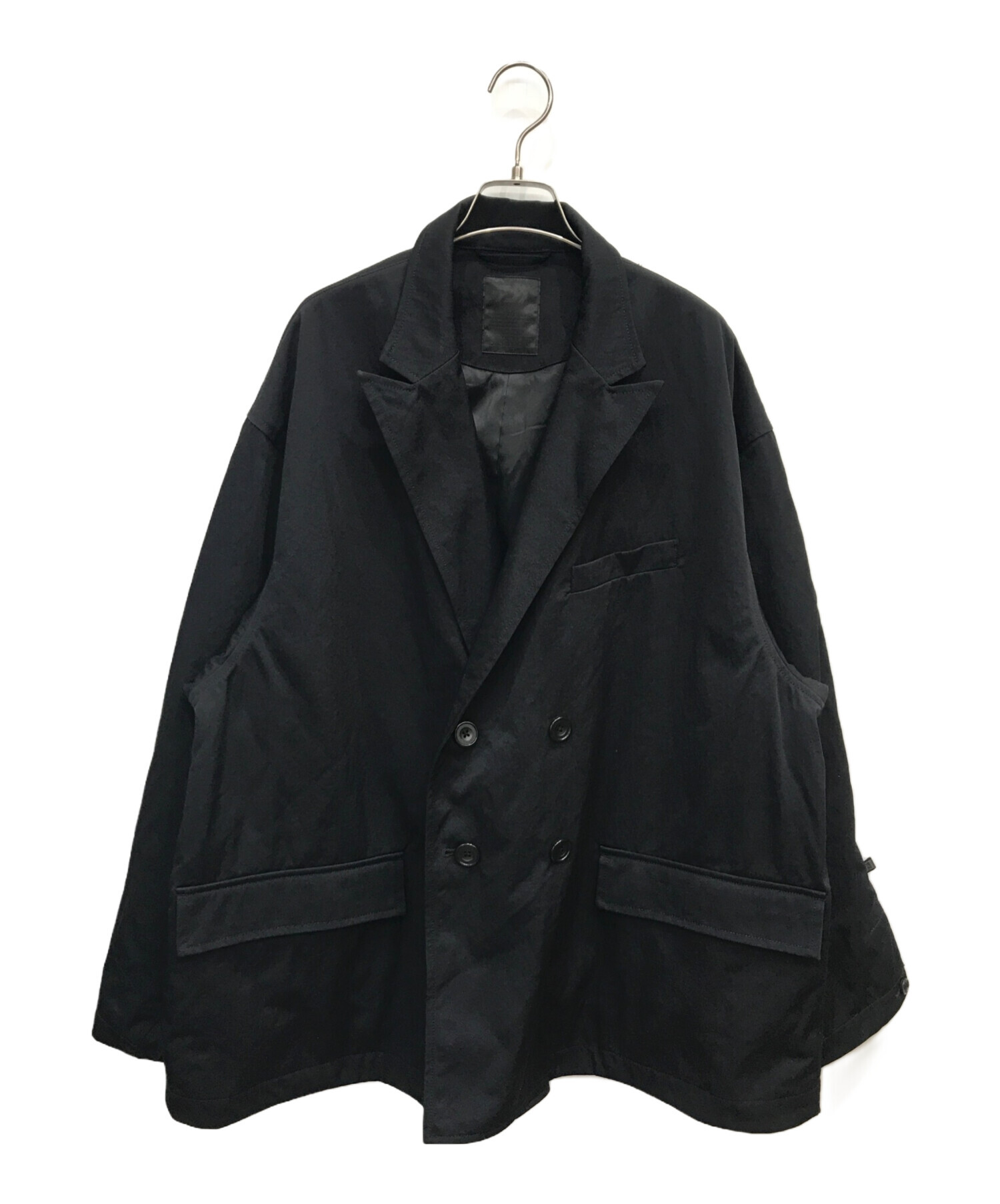 DAIWA PIER39 (ダイワ ピア39) BREASTED JACKET TWILL ブラック サイズ:M