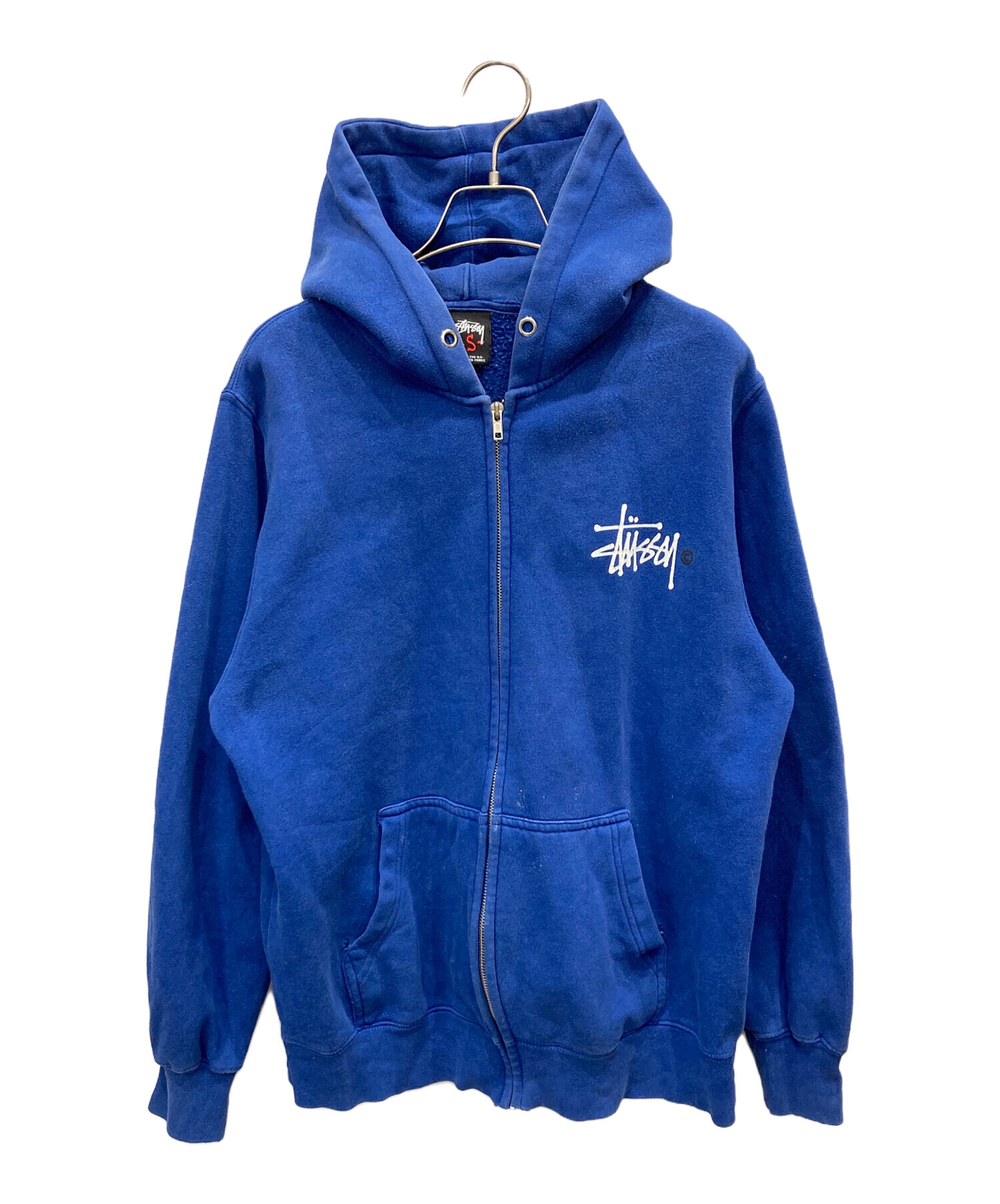 中古・古着通販】stussy (ステューシー) ジップパーカー ブルー サイズ:S｜ブランド・古着通販 トレファク公式【TREFAC  FASHION】スマホサイト