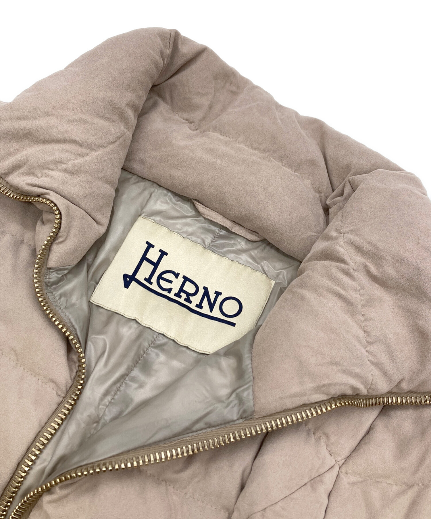 中古・古着通販】HERNO (ヘルノ) ダウンコート ピンク サイズ:42｜ブランド・古着通販 トレファク公式【TREFAC  FASHION】スマホサイト