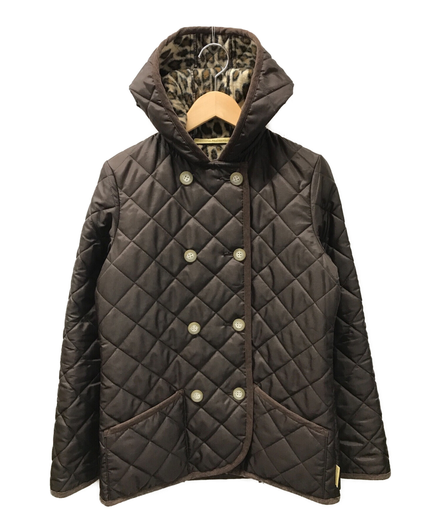 Traditional Weatherwear (トラディショナルウェザーウェア) キルティングジャケット ブラウン サイズ:34