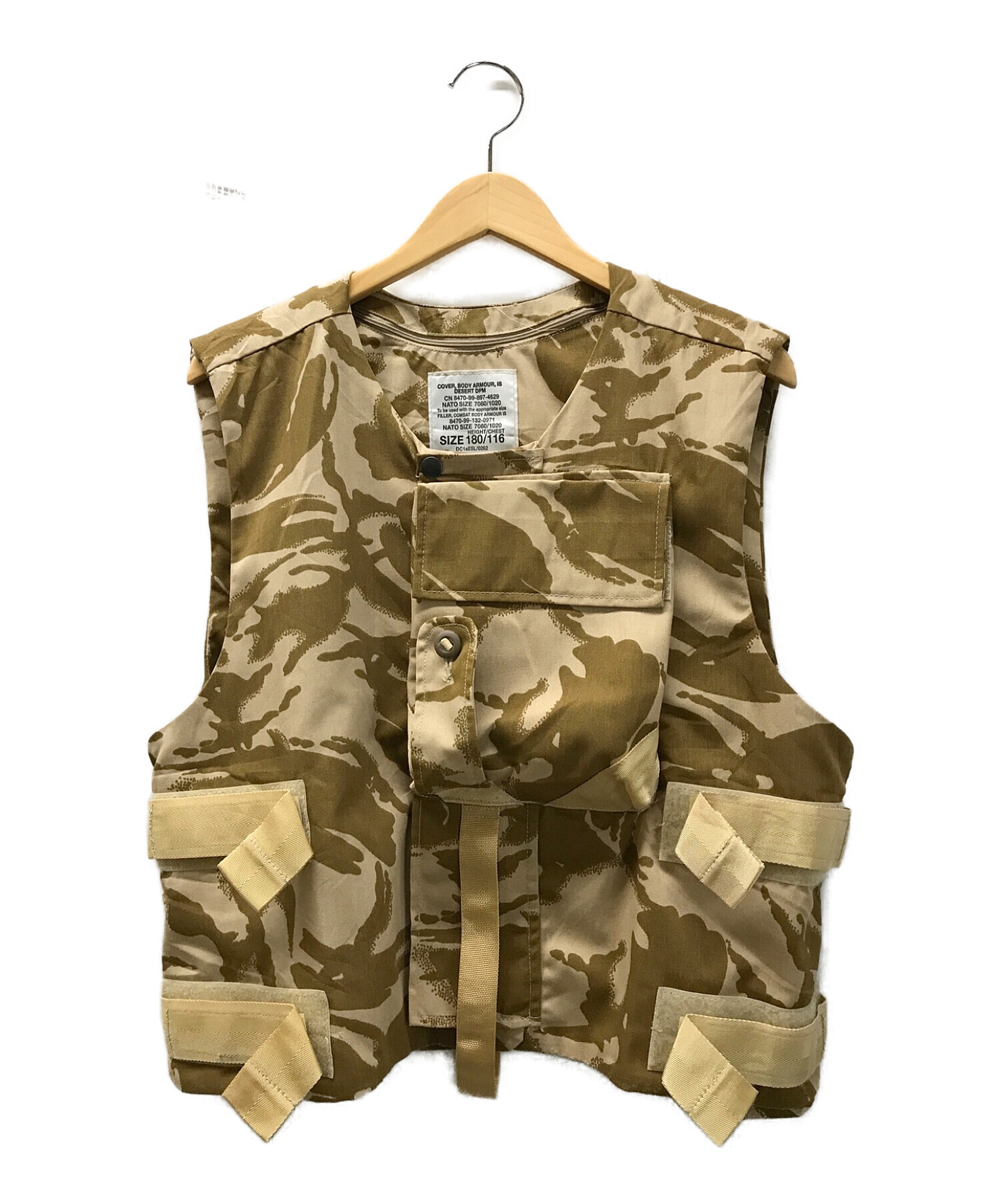 British Army (ブリティッシュアーミー) BODY ARMOUR DESERT DPM VEST ベージュ サイズ:180/116