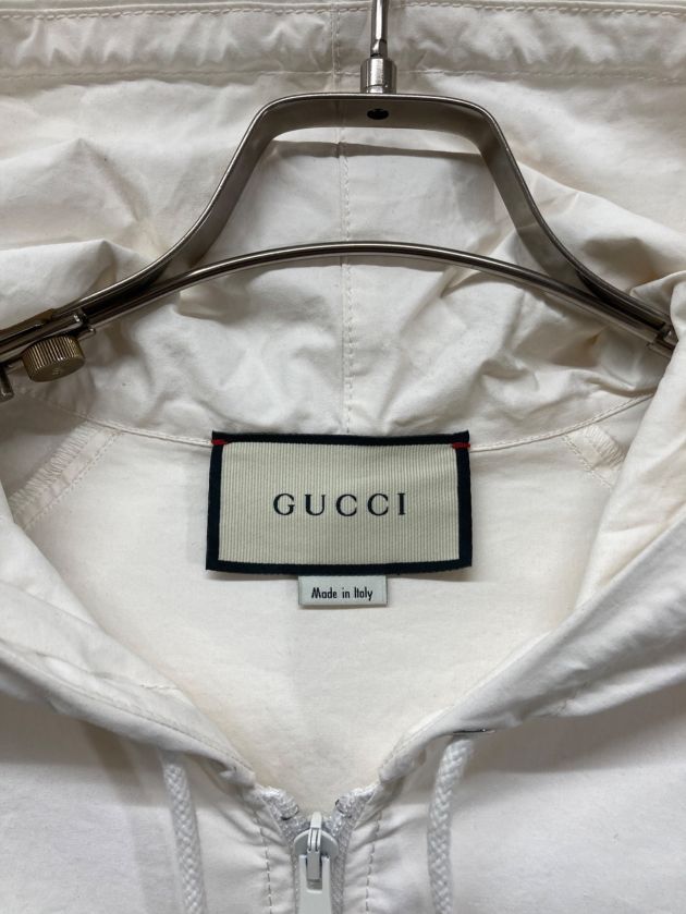 中古・古着通販】GUCCI (グッチ) Caotton canvas windbreaker コットン