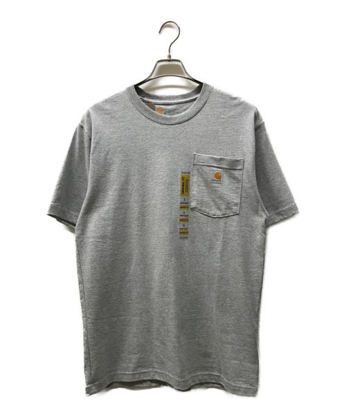 中古・古着通販】CarHartt (カーハート) ポケットTシャツ グレー