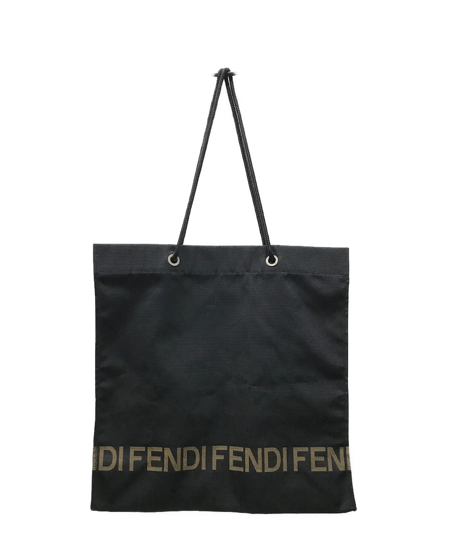 中古・古着通販】FENDI (フェンディ) ロゴショッパートートバッグ