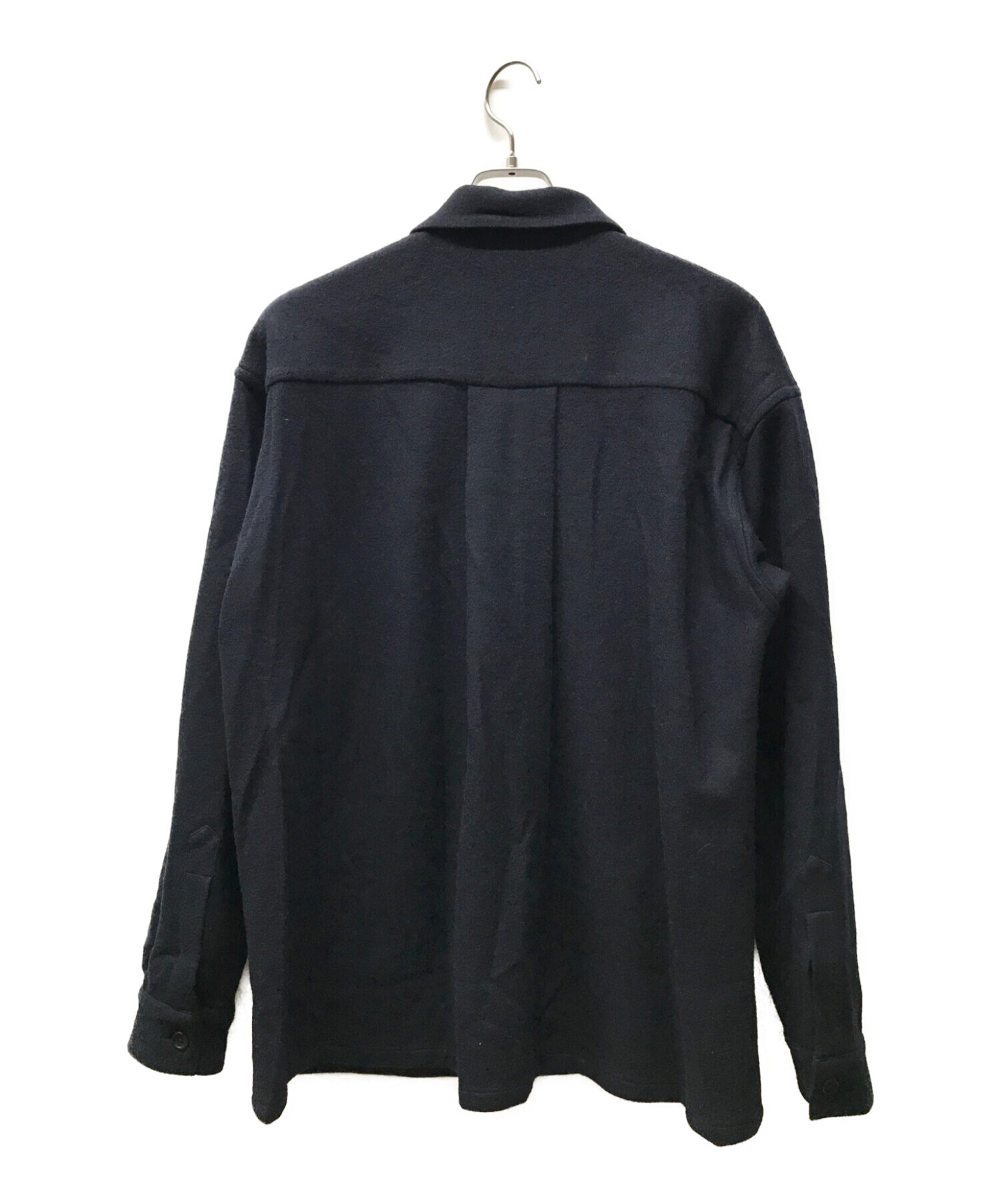 中古・古着通販】Blanc YM (ブランワイエム) Wool Fleece Shirt/ウール