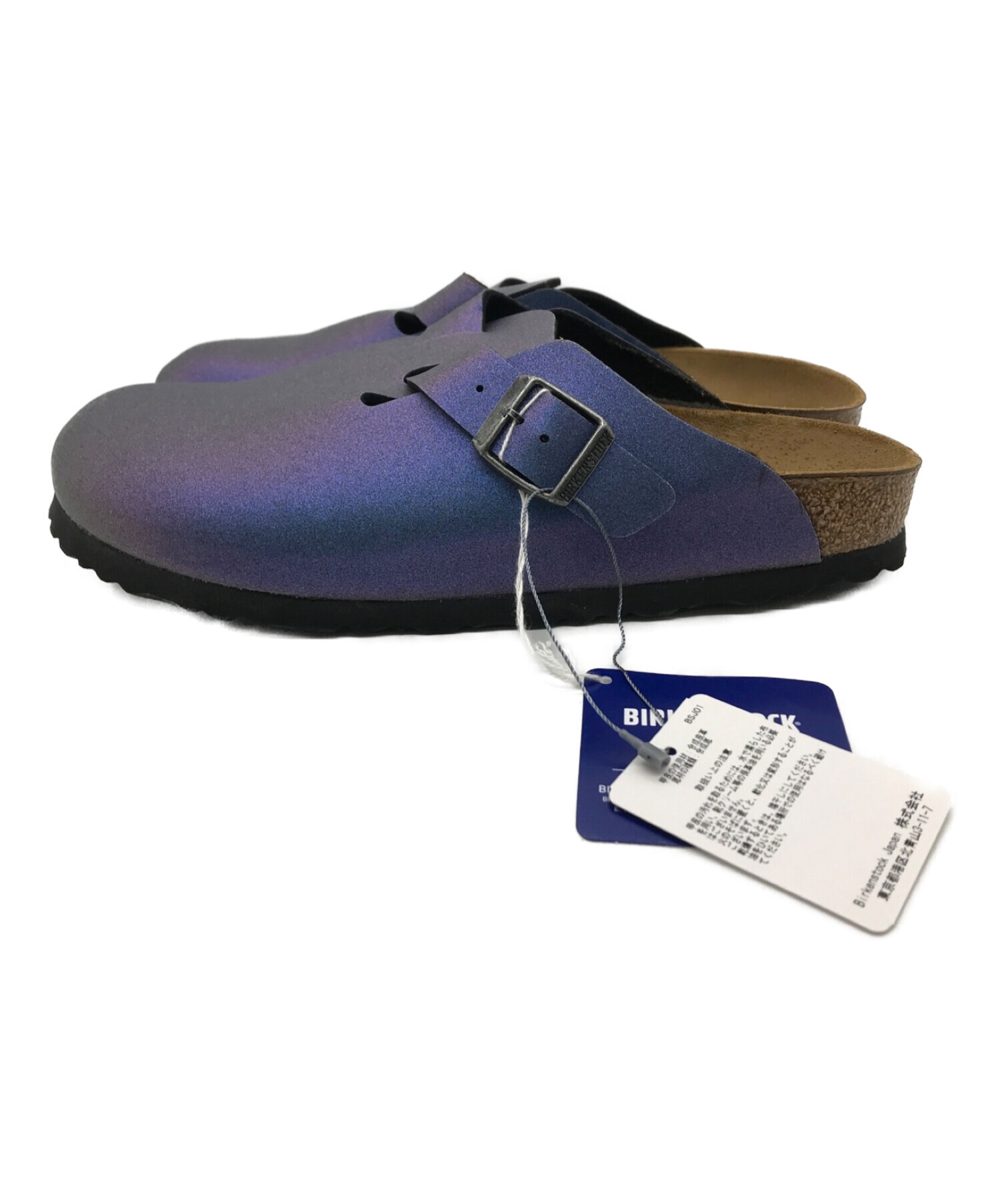 BIRKENSTOCK (ビルケンシュトック) ボストンBS メタリックバイオレッド/パープル サイズ:39 未使用品