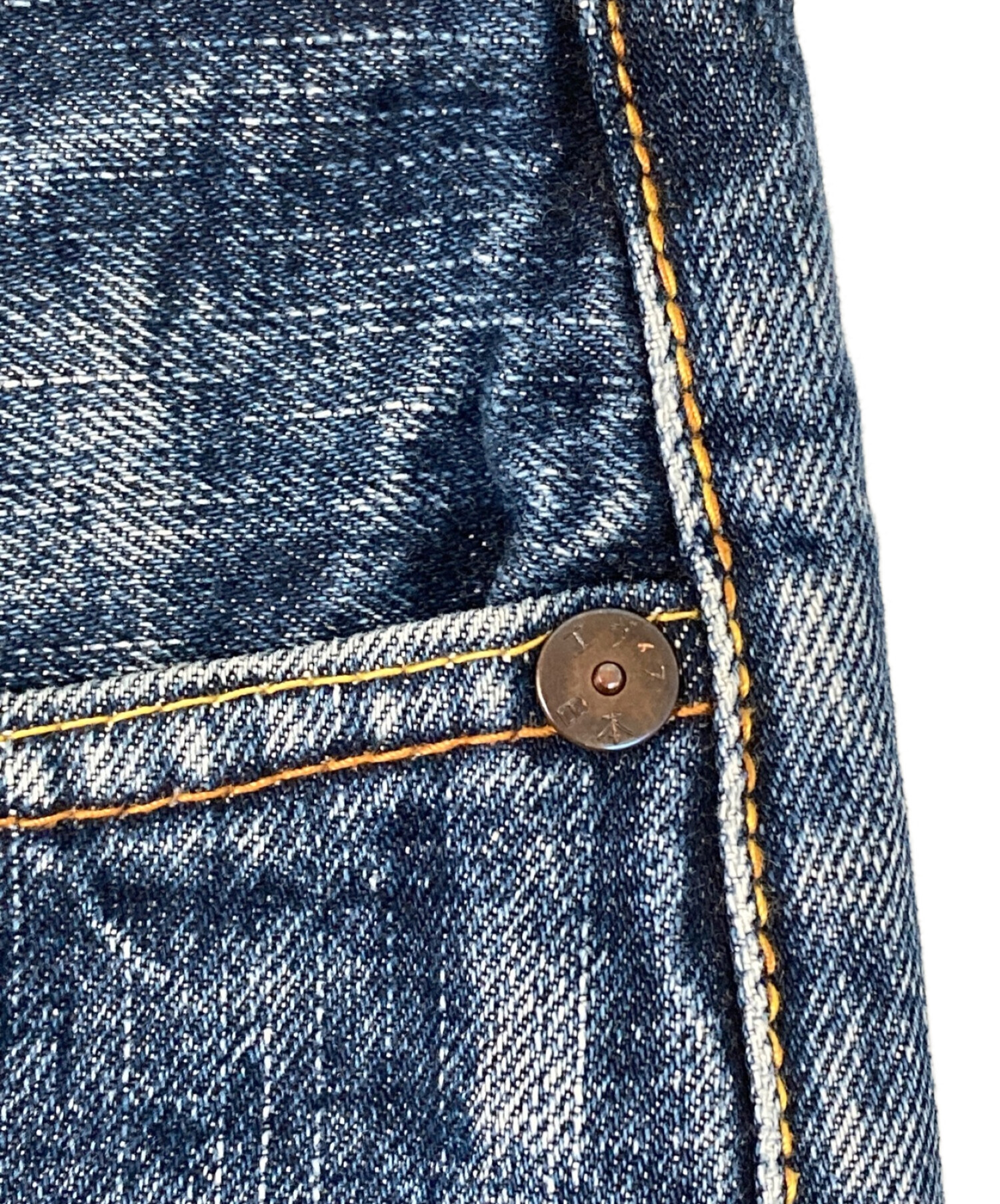 Evisu Jeans (エヴィスジーンズ) 恵比寿様刺繍デニムパンツ インディゴ サイズ:36