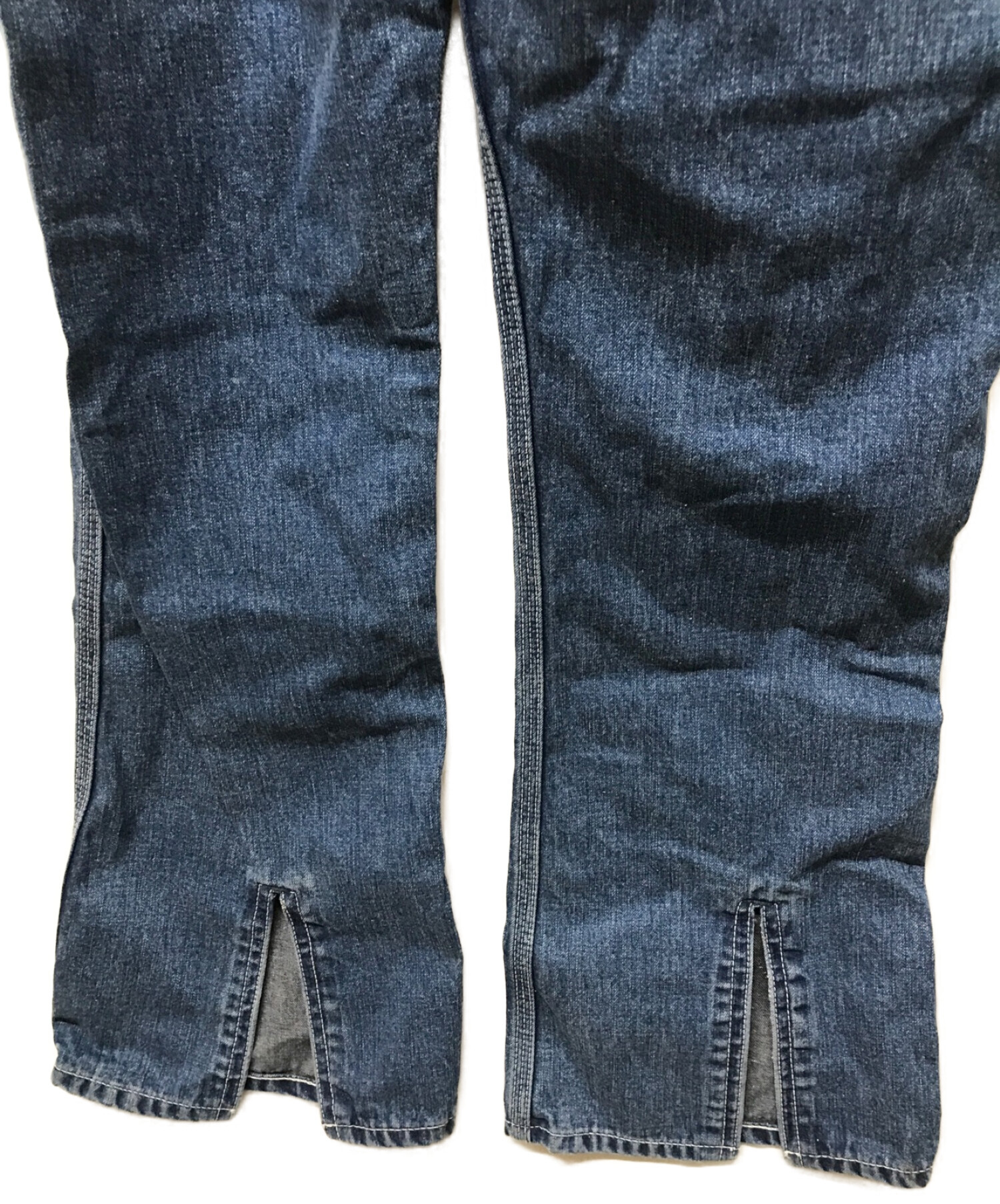 中古・古着通販】holiday (ホリデイ) SLIM FLARE DENIM OVER-ALL/サロペット ブルー  サイズ:1/LG｜ブランド・古着通販 トレファク公式【TREFAC FASHION】スマホサイト