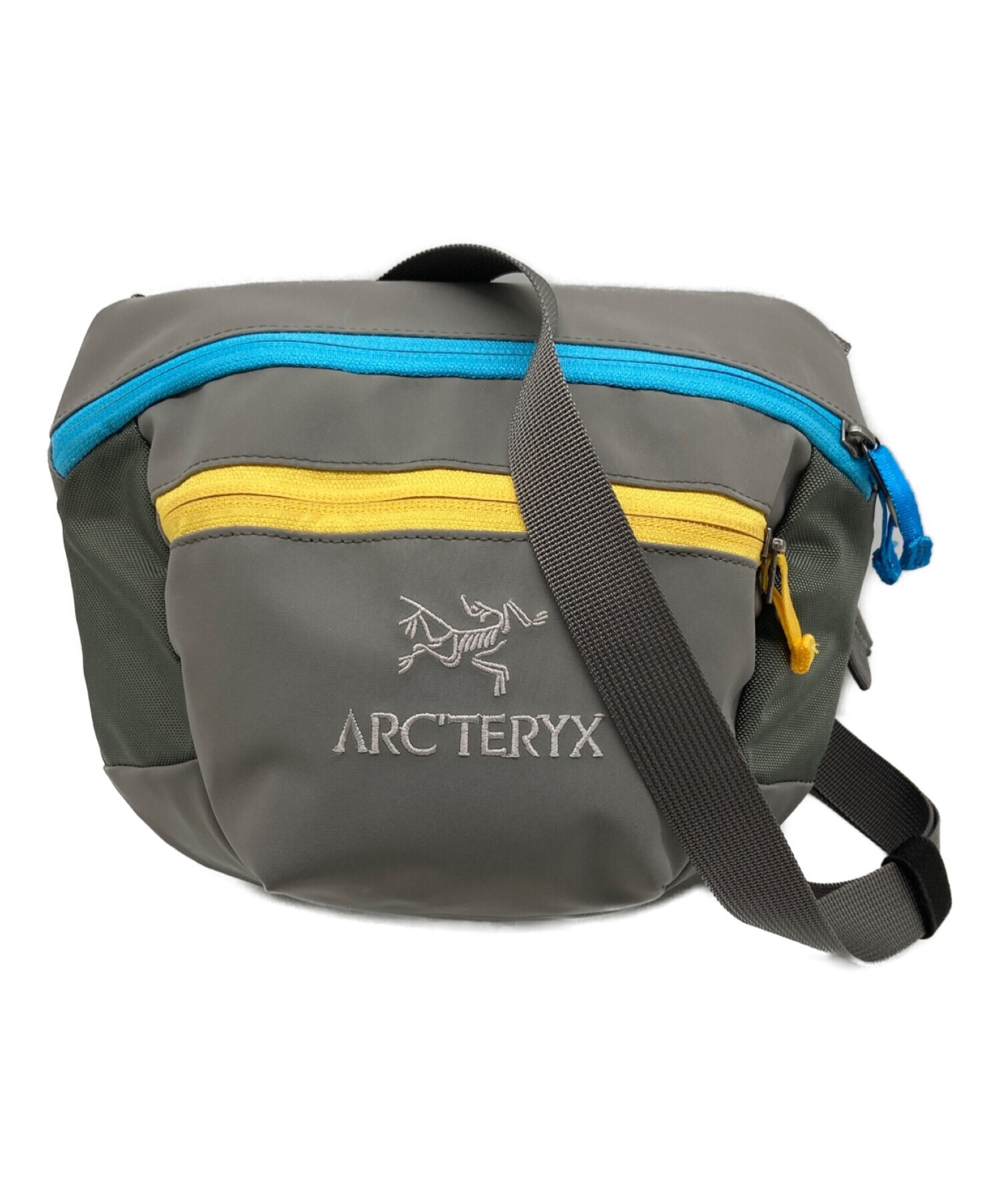 ARC’TERYX (アークテリクス) BEAMS BOY (ビームスボーイ) 別注 ARRO Waist pack グレー×ブルー