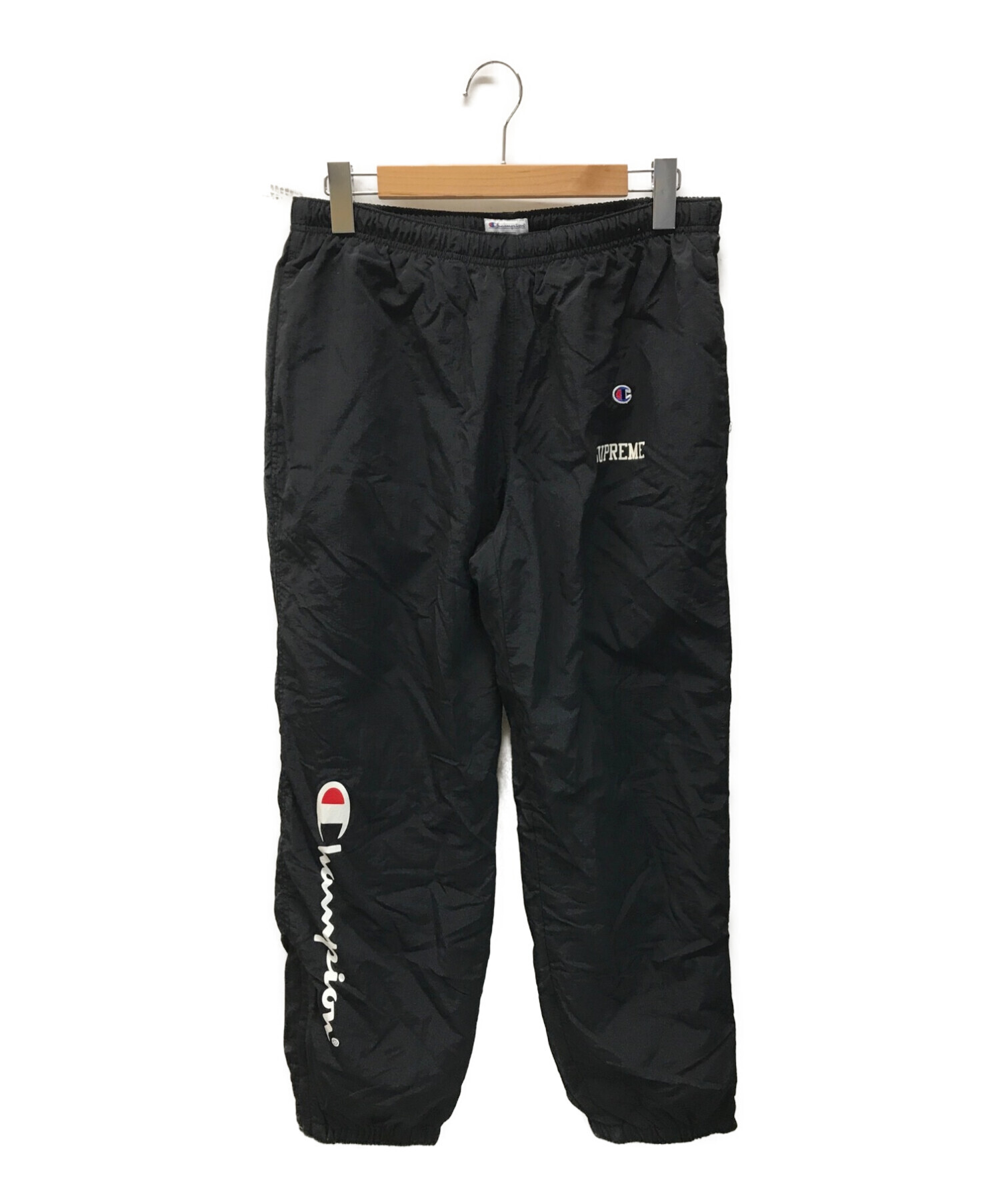 SUPREME×Champion (シュプリーム×チャンピオン) Track Pant ブラック サイズ:M