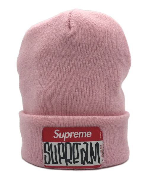 新品 21AW Supreme Gonz Nametag Beanie ブラック