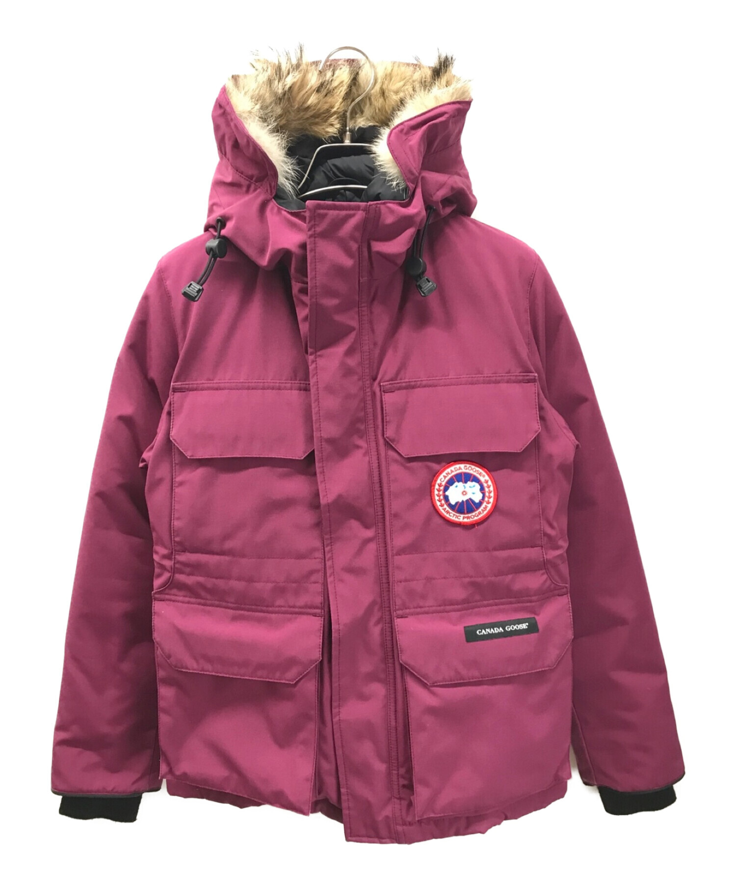 CANADA GOOSE (カナダグース) EXPEDITION PARKA/ダウンジャケット パープル サイズ:S