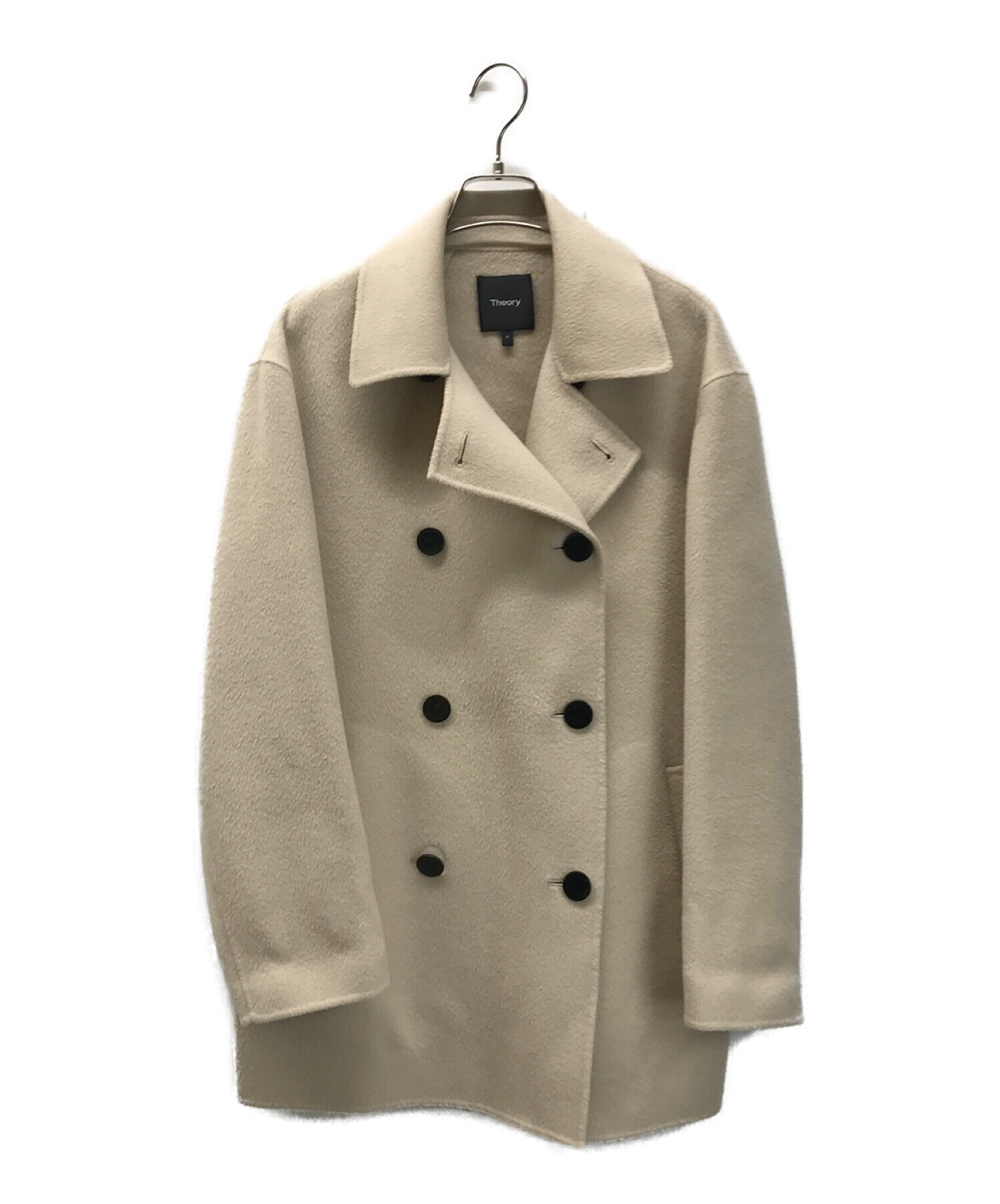 theory (セオリー) NEW DIVIDE LUXE/UTL PEACOAT C ベージュ サイズ:P