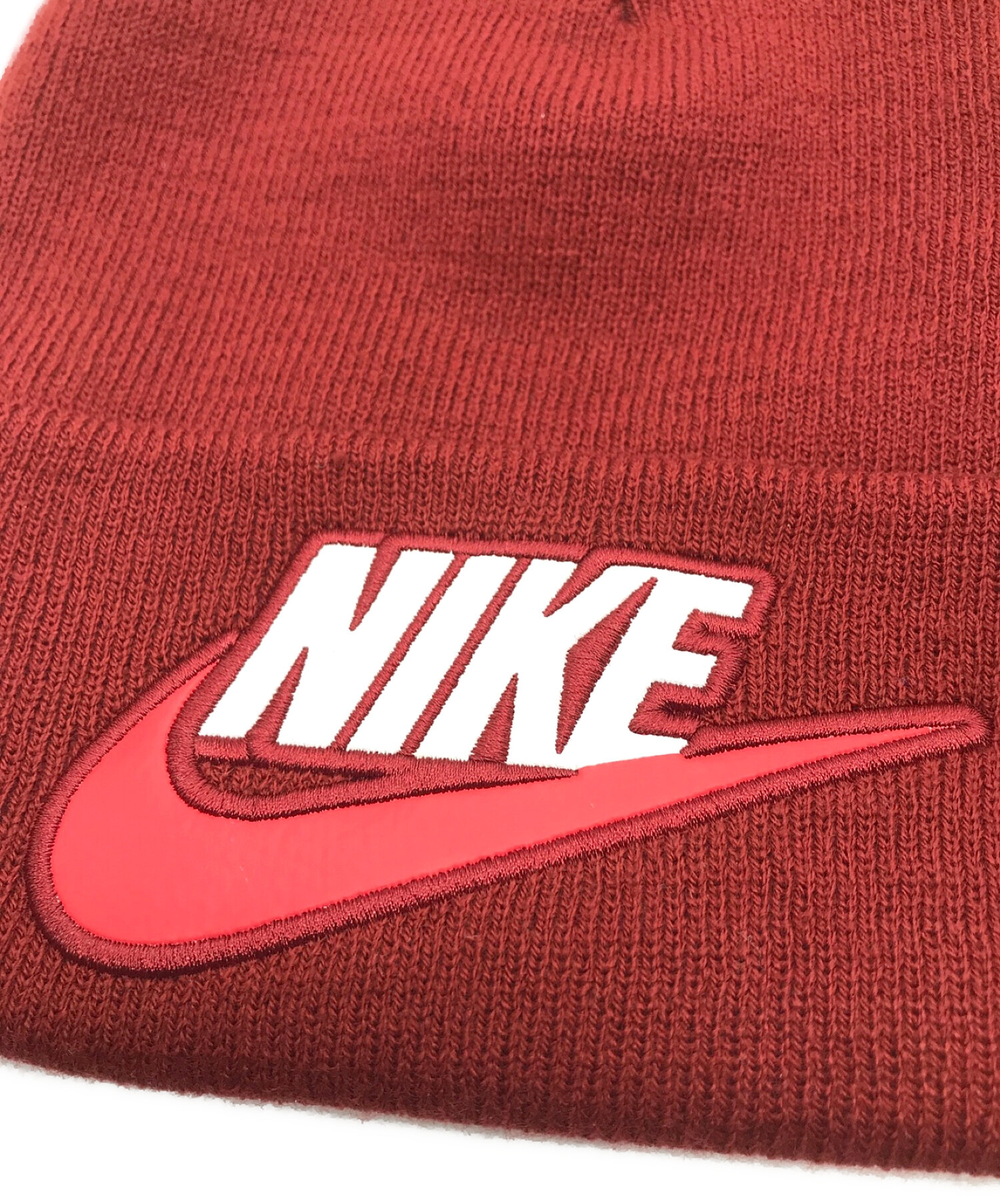 中古・古着通販】SUPREME×NIKE (シュプリーム×ナイキ) ニット帽 レッド