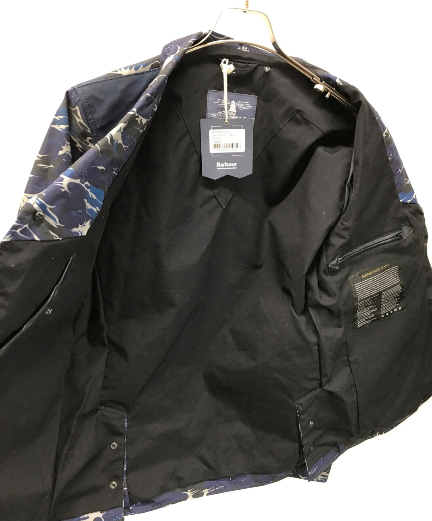 Barbour WhiteMountaineeringワックスラペルジャケット-