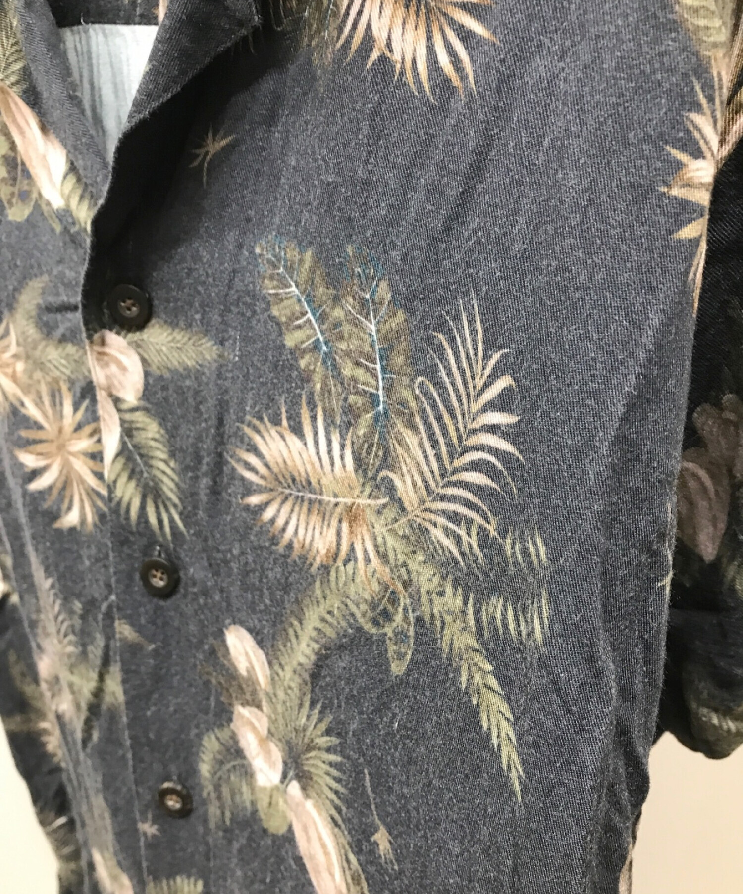TODAYFUL (トゥデイフル) Vintage Aloha Shirts ネイビー サイズ:F