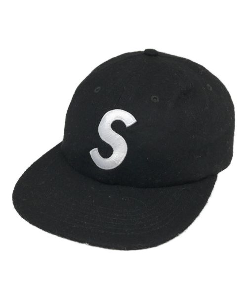 中古・古着通販】SUPREME (シュプリーム) Sロゴキャップ ブラック ...