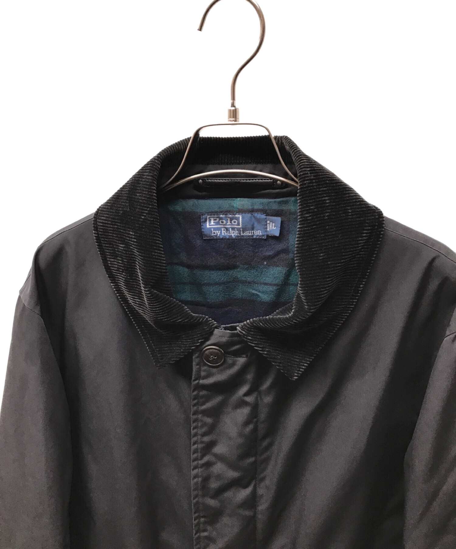 POLO RALPH LAUREN (ポロ・ラルフローレン) ハンティングジャケット ブラック サイズ:Ｌ