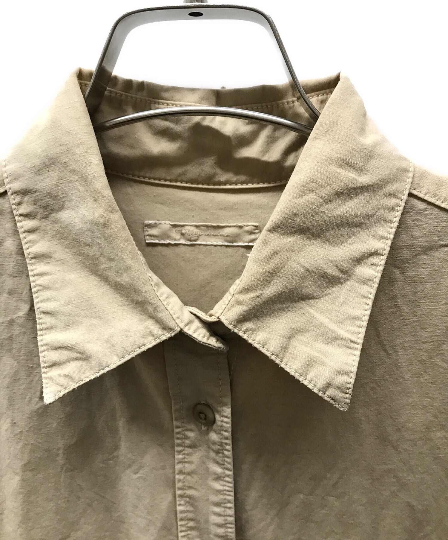 中古・古着通販】Plage (プラージュ) セイヒンゾメOverShirtワンピース