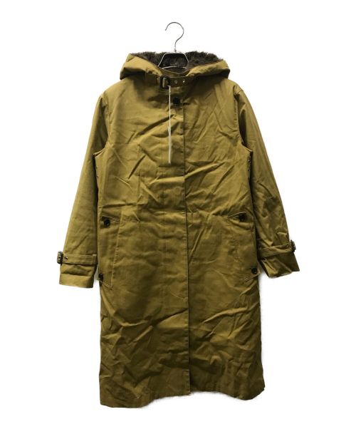 【中古・古着通販】Traditional Weatherwear (トラディショナルウェザーウェア) BF DELVINE ファー付コート ブラウン  サイズ:34｜ブランド・古着通販 トレファク公式【TREFAC FASHION】スマホサイト