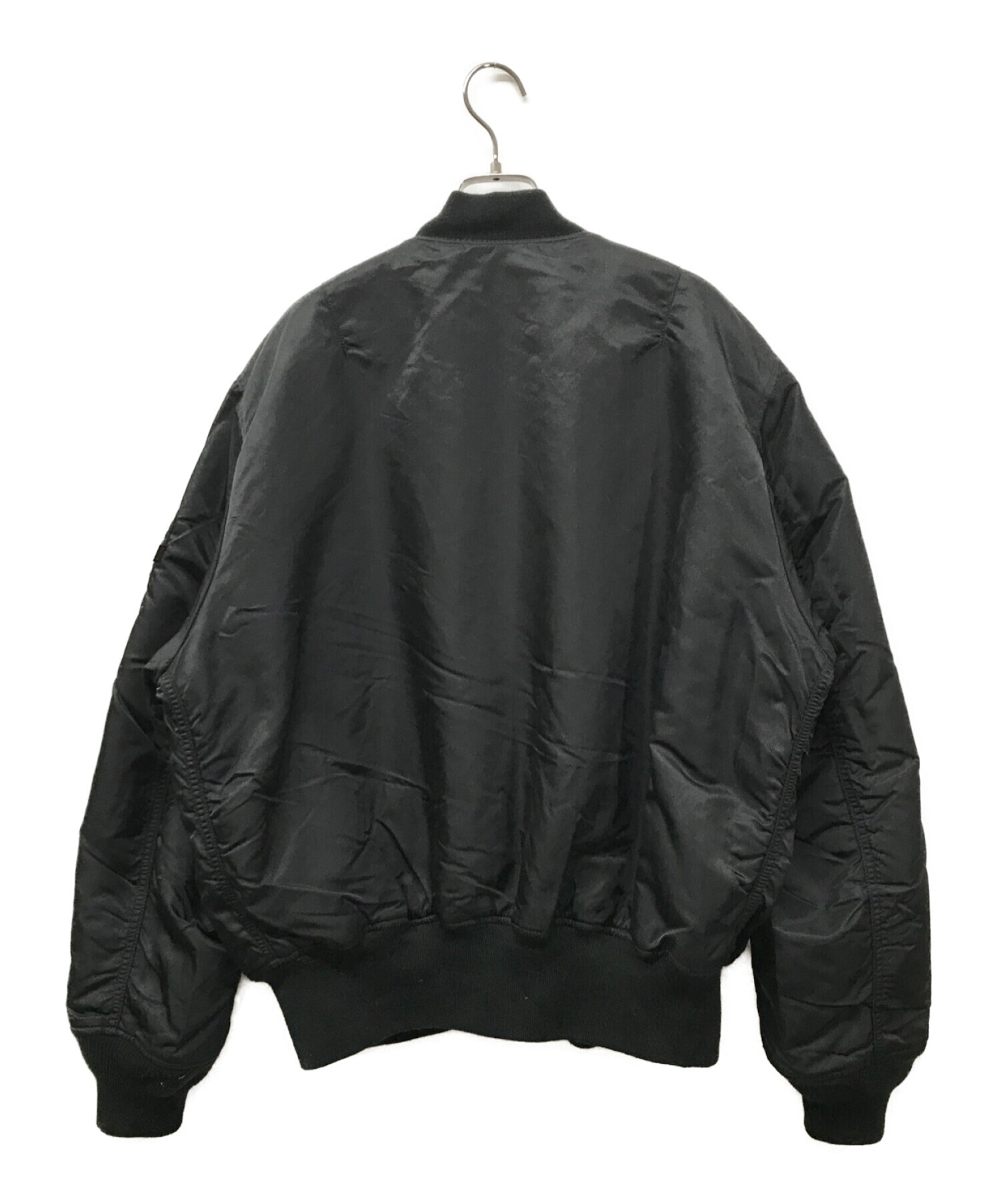 ALPHA (アルファ) MA-1ジャケット ALPHA アルファ 2000-401 ブラック サイズ:XL