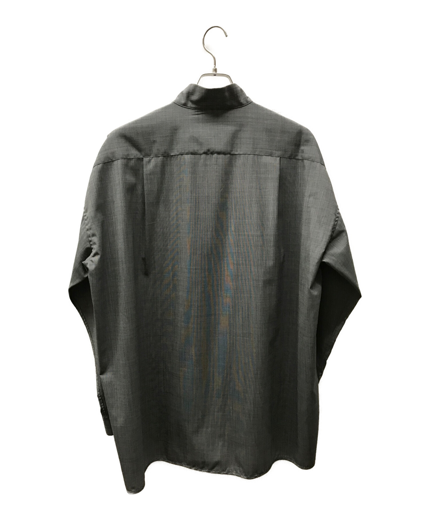 SOUMO (ソウモ) ジップシャツ/FULL ZIP SHIRTS グレー サイズ:02