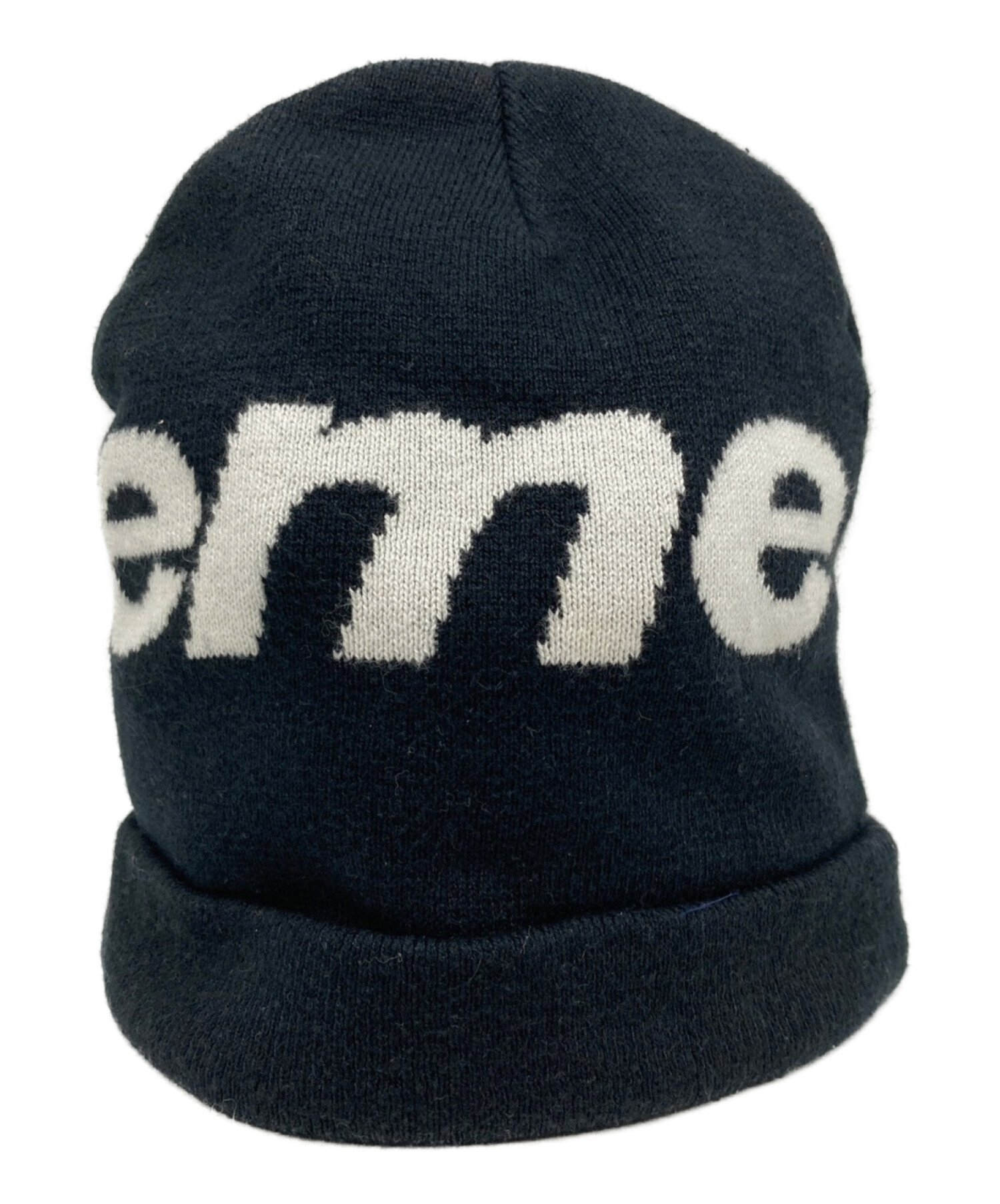 中古・古着通販】SUPREME (シュプリーム) Big Logo Beanie ブラック