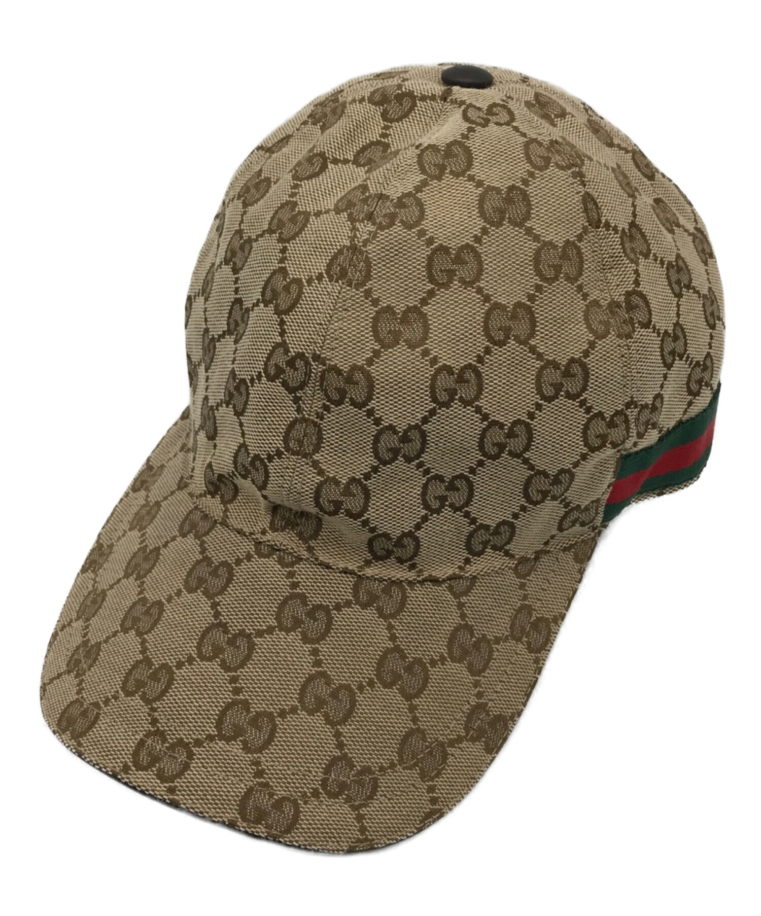 中古・古着通販】GUCCI (グッチ) GGキャンバス ベースボールキャップ