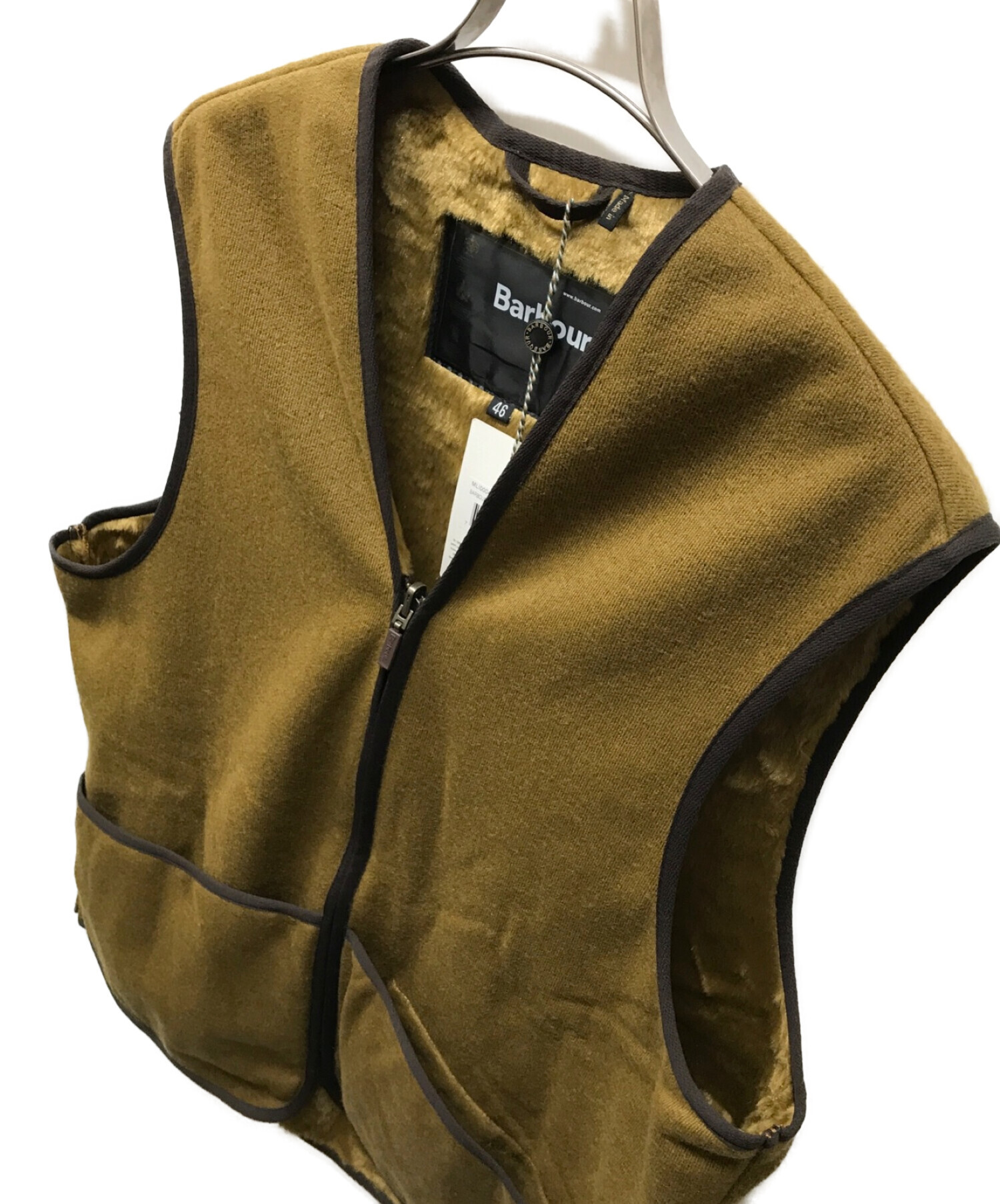 中古・古着通販】Barbour (バブアー) 裏ファージップライナーベスト